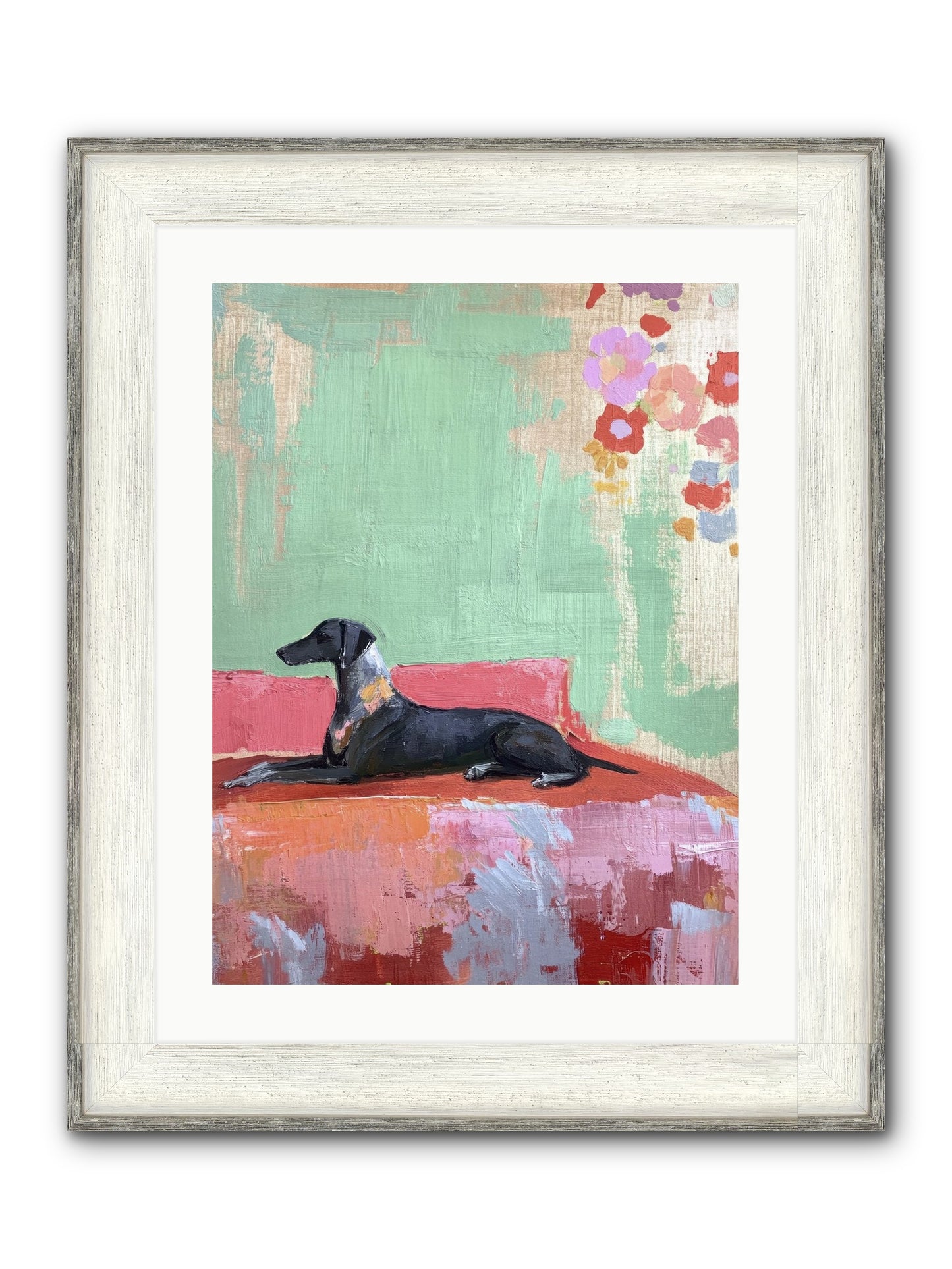 Sunshine And Sweetness Framed Print - Driftwood White 18x24