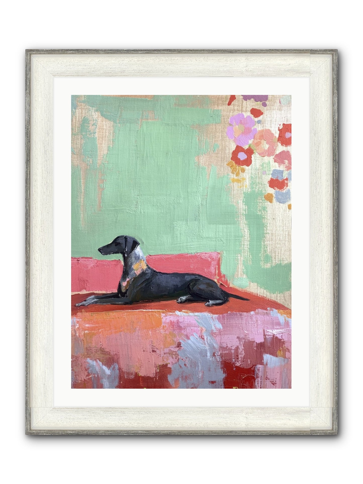 Sunshine And Sweetness Framed Print - Driftwood White 24x32