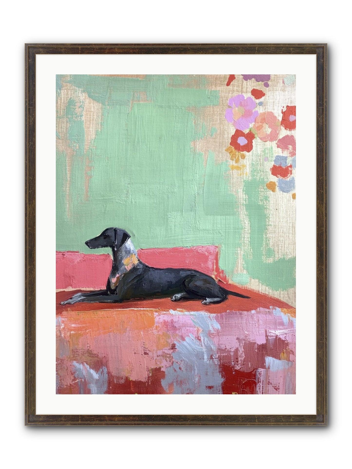 Sunshine And Sweetness Framed Print - Slimwoods Black/Gold 24x32