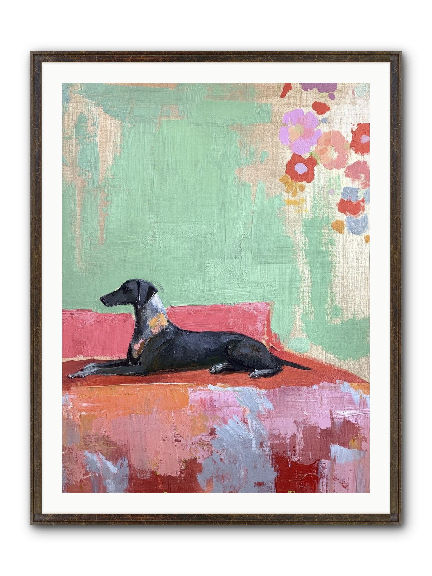 Sunshine And Sweetness Framed Print - Slimwoods Black/Gold 30x40