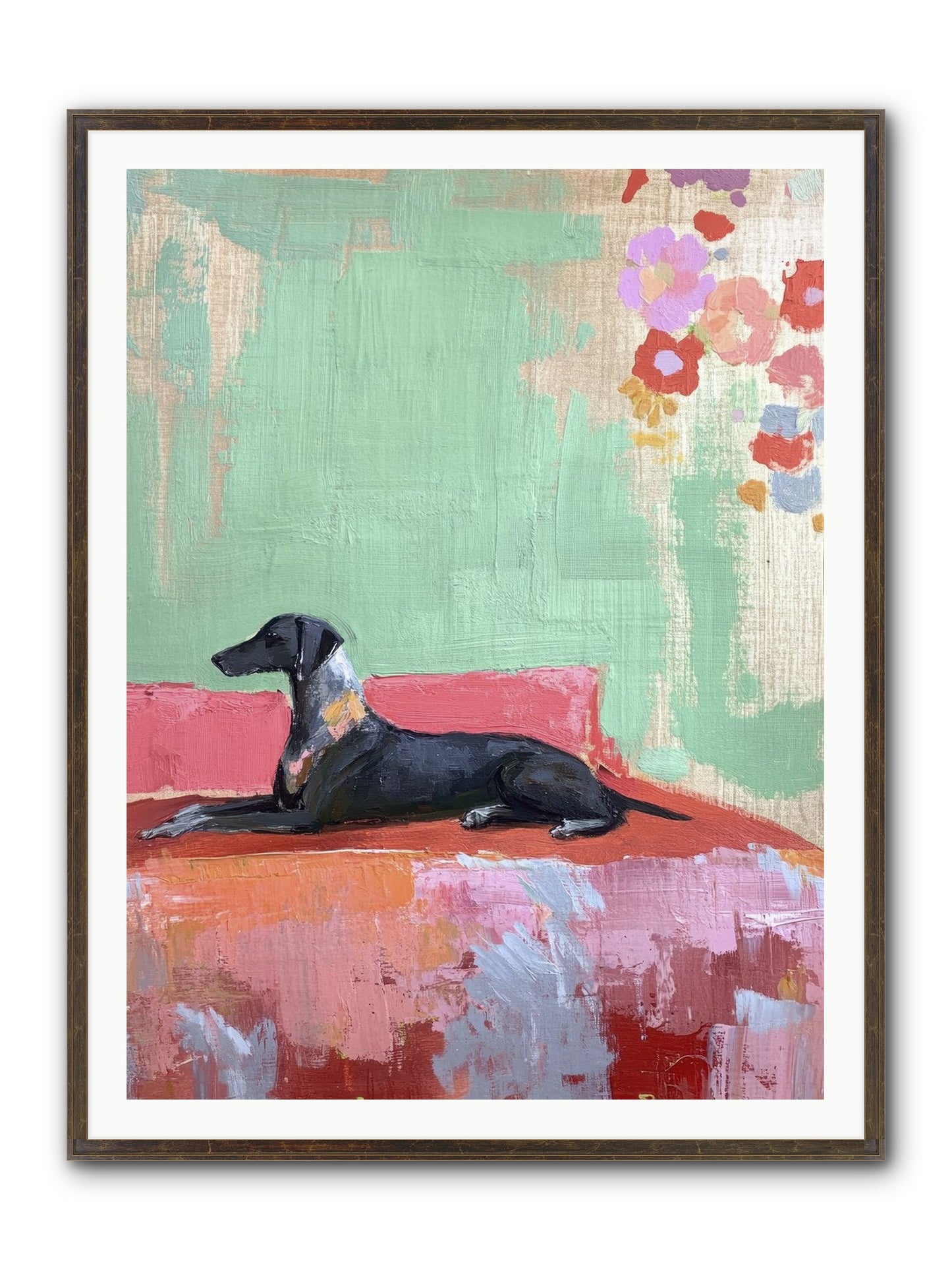 Sunshine And Sweetness Framed Print - Slimwoods Black/Gold 36x48