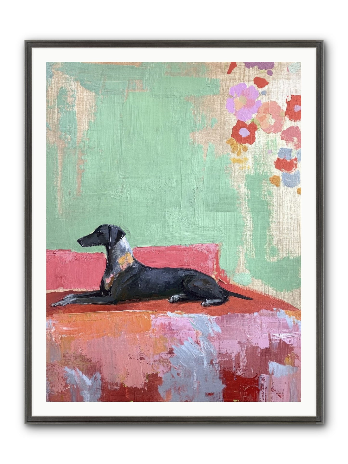 Sunshine And Sweetness Framed Print - Slimwoods Black/Silver 36x48