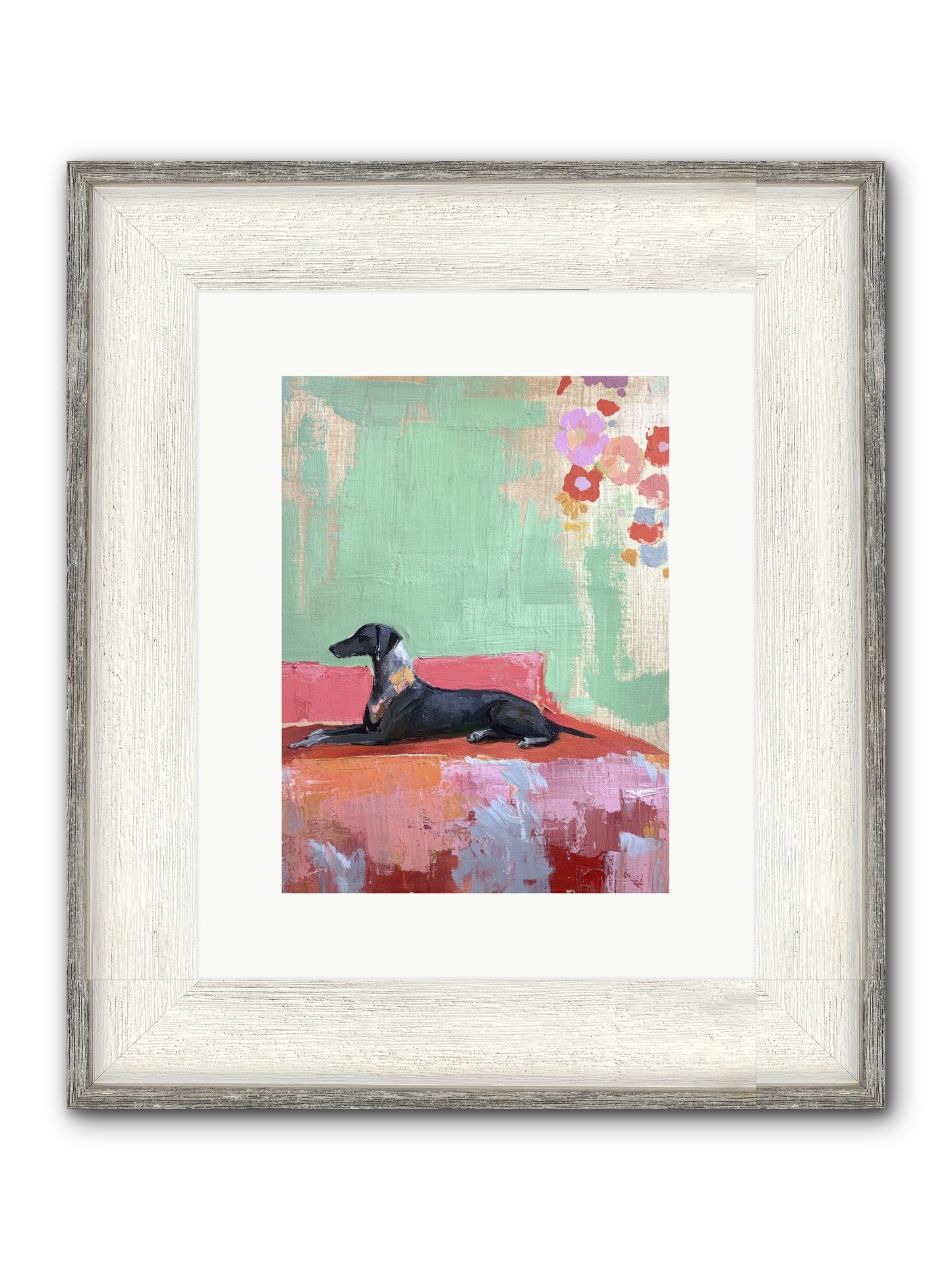 Sunshine And Sweetness Framed Print - Driftwood White 9x12