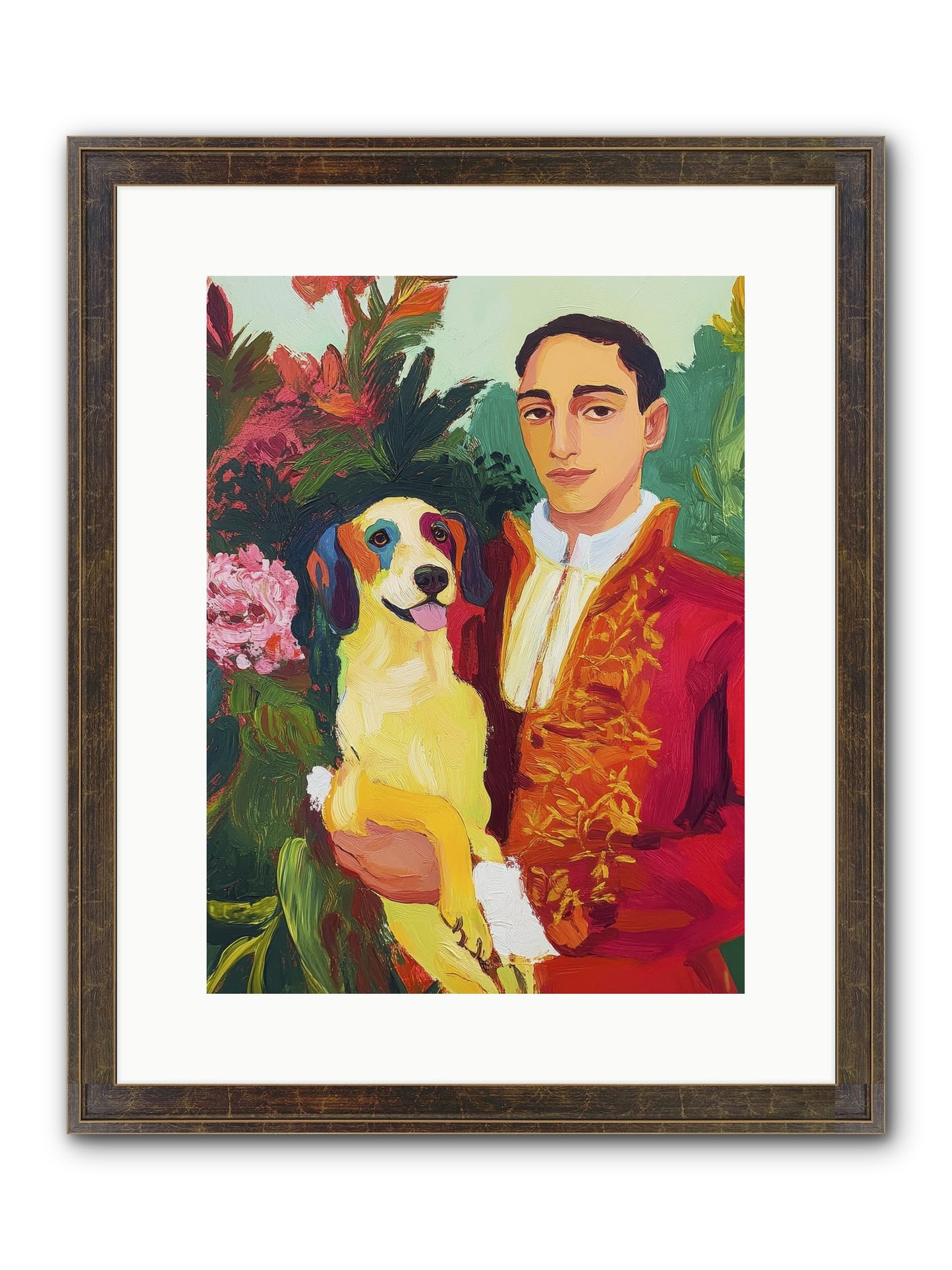 Sunshine Made Real Framed Print - Slimwoods Black/Gold 12x16