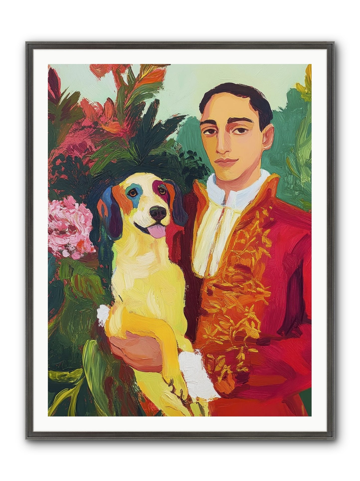Sunshine Made Real Framed Print - Slimwoods Black/Silver 36x48