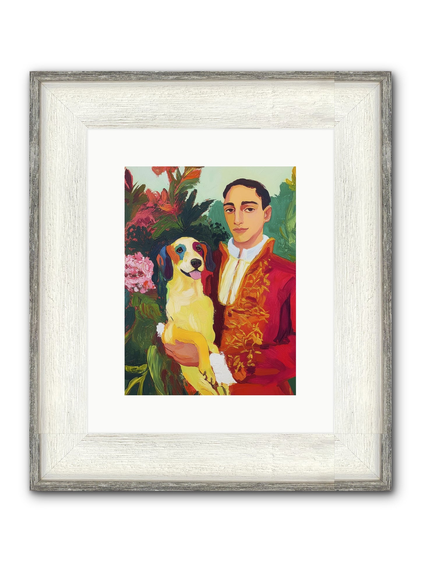 Sunshine Made Real Framed Print - Driftwood White 9x12