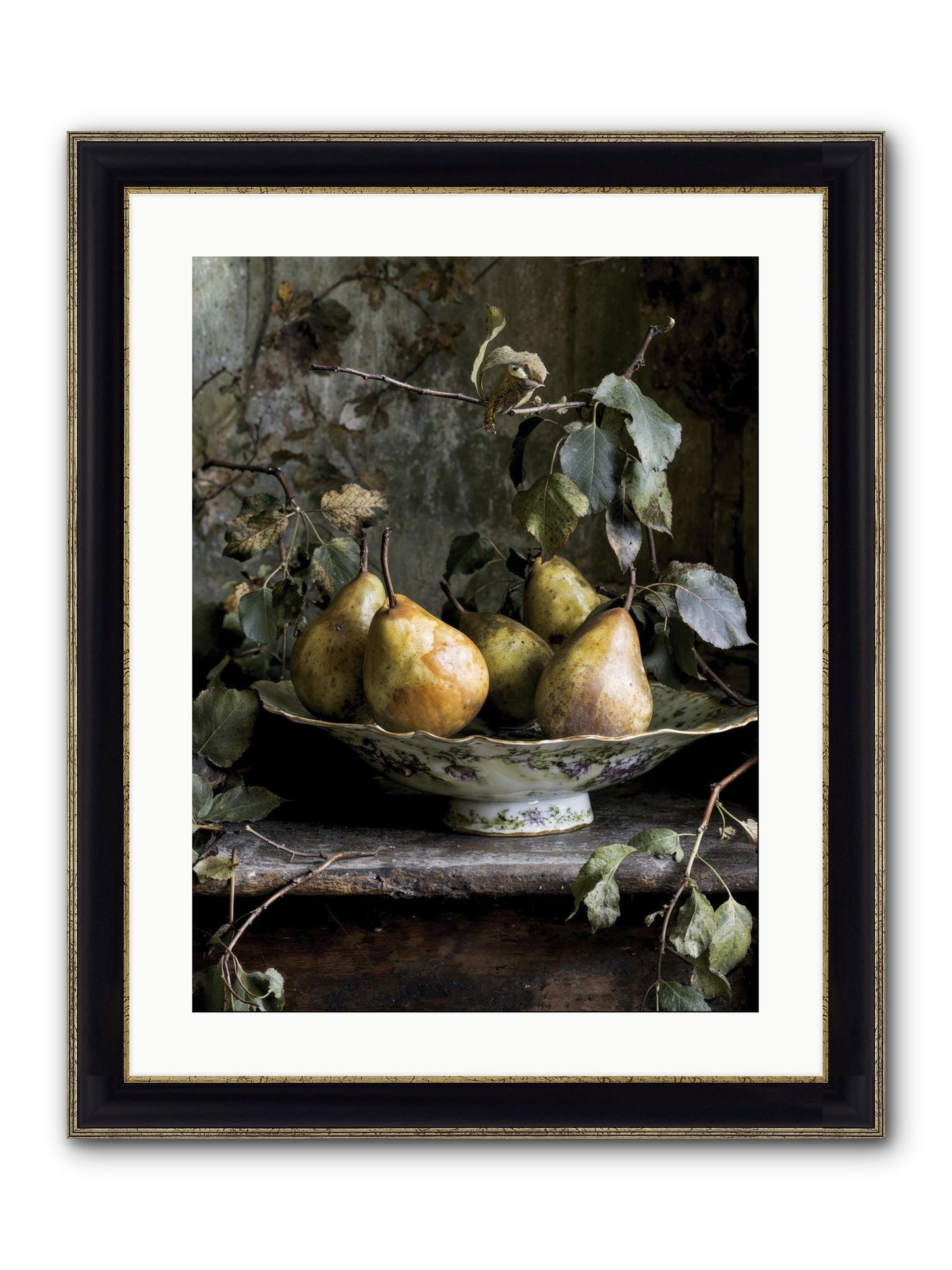 Sunshine's Autobiography Framed Print - Black & Gold 18x24