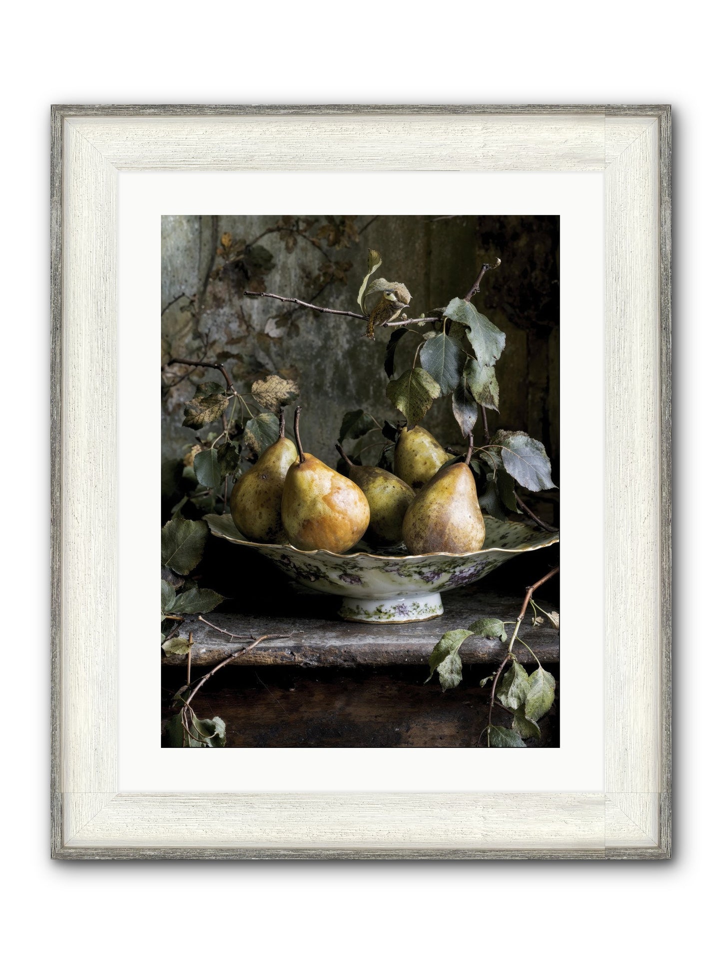 Sunshine's Autobiography Framed Print - Driftwood White 18x24