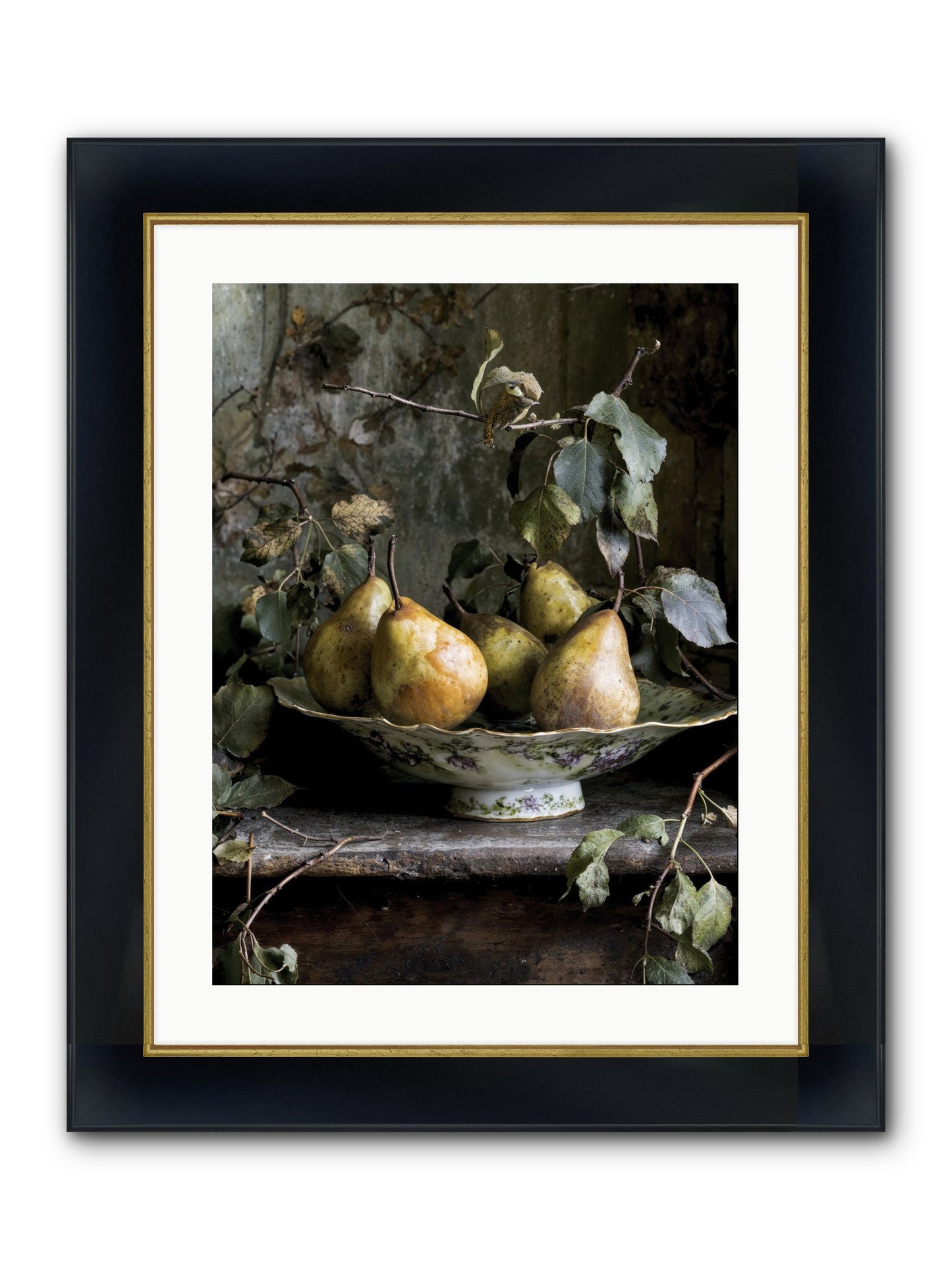 Sunshine's Autobiography Framed Print - Wide Black w/Gold 18x24