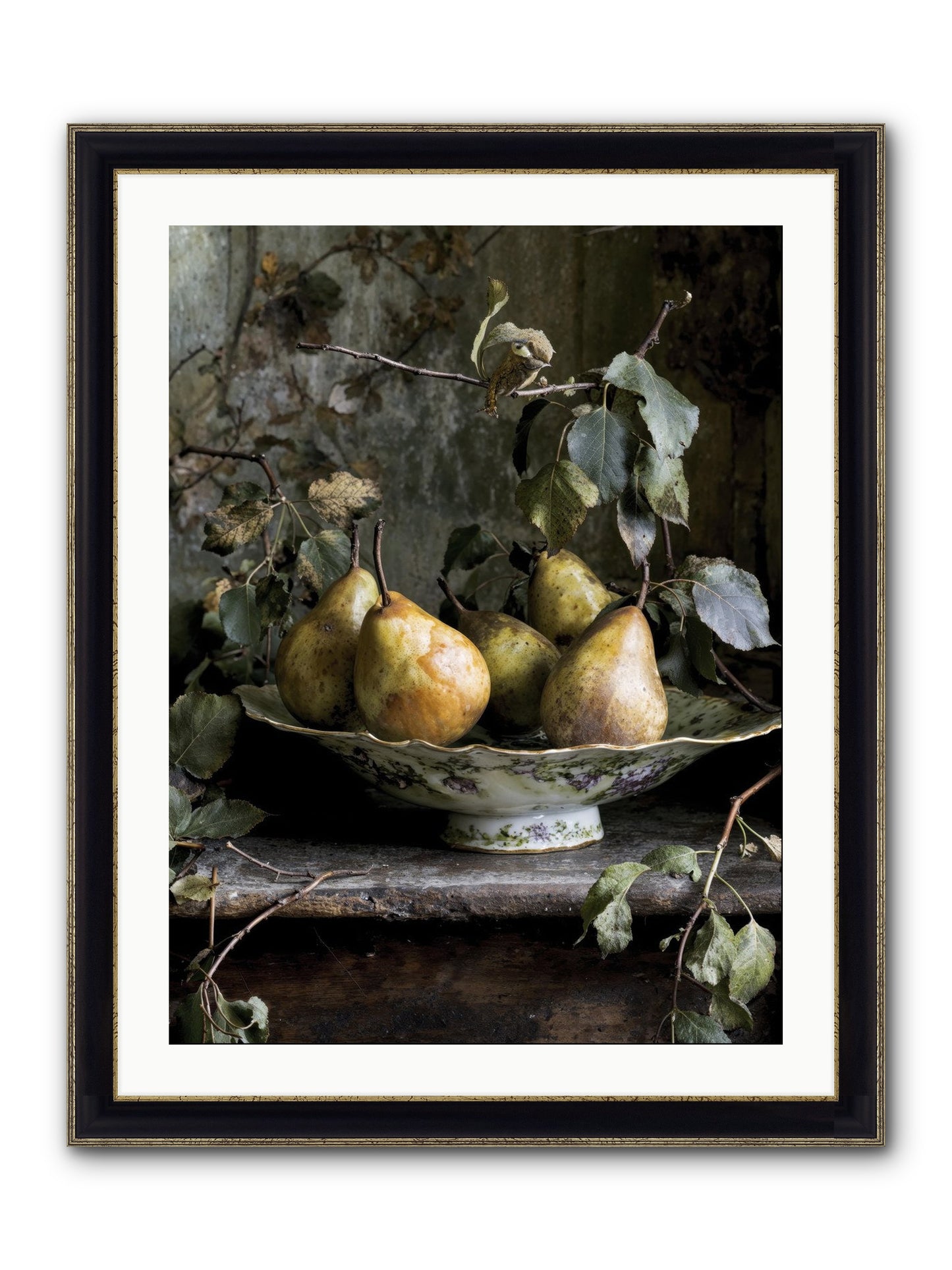 Sunshine's Autobiography Framed Print - Black & Gold 24x32