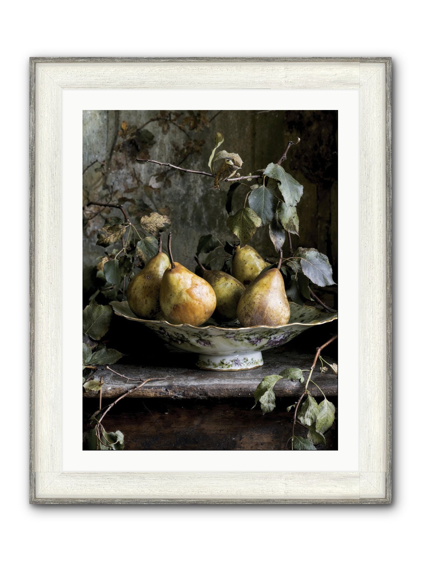 Sunshine's Autobiography Framed Print - Driftwood White 24x32