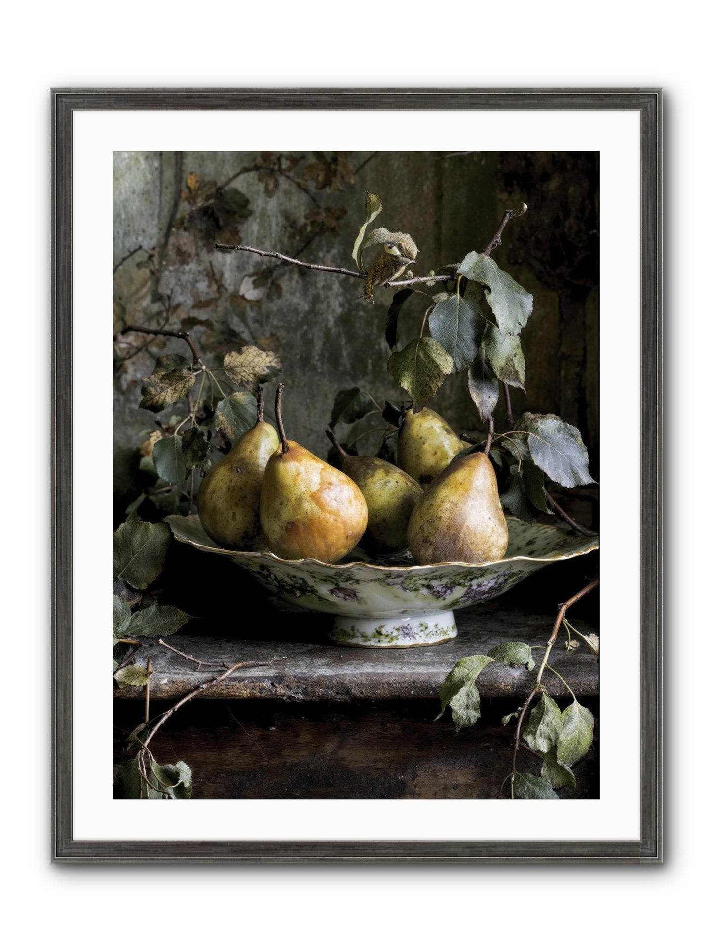 Sunshine's Autobiography Framed Print - Slimwoods Black/Silver 24x32