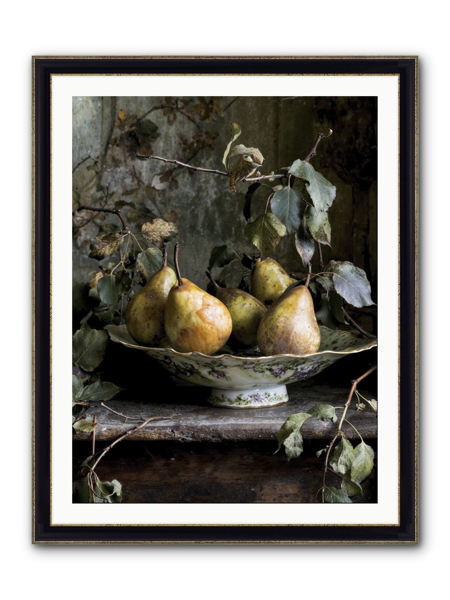Sunshine's Autobiography Framed Print - Black & Gold 30x40