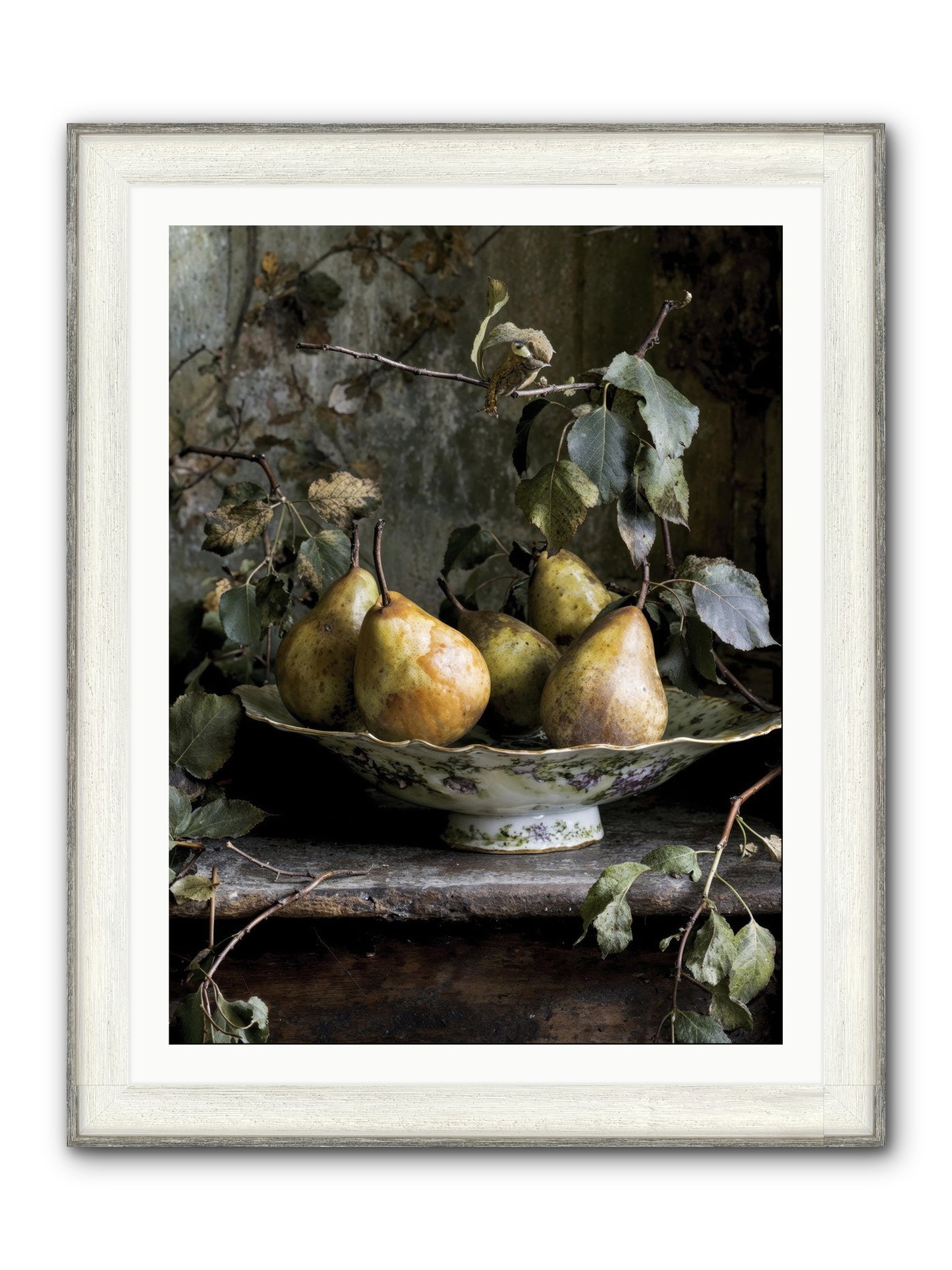 Sunshine's Autobiography Framed Print - Driftwood White 30x40