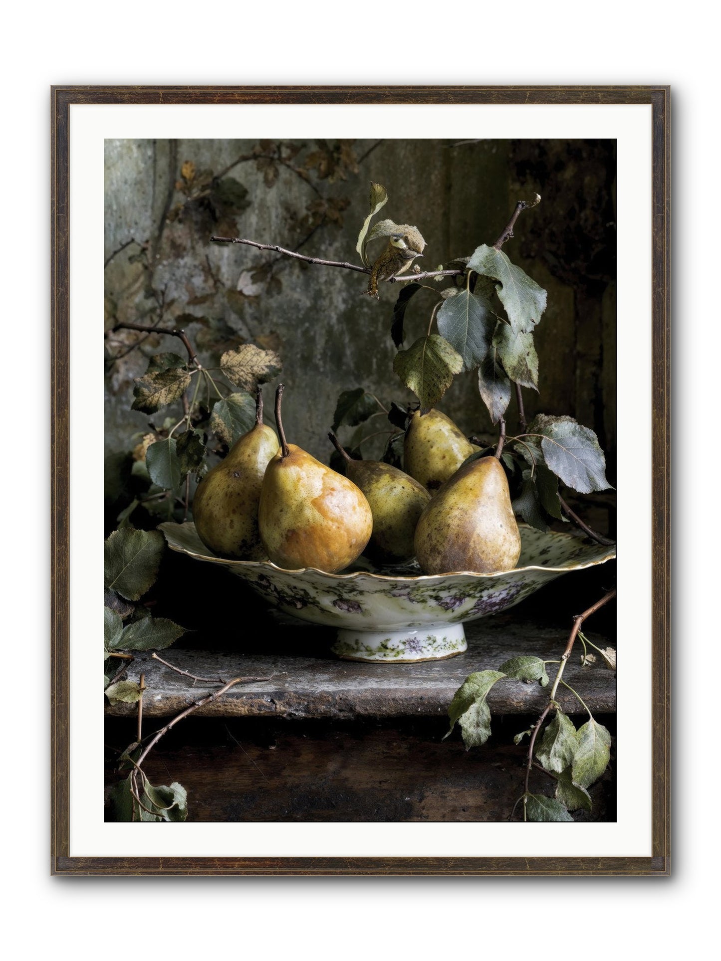 Sunshine's Autobiography Framed Print - Slimwoods Black/Gold 30x40