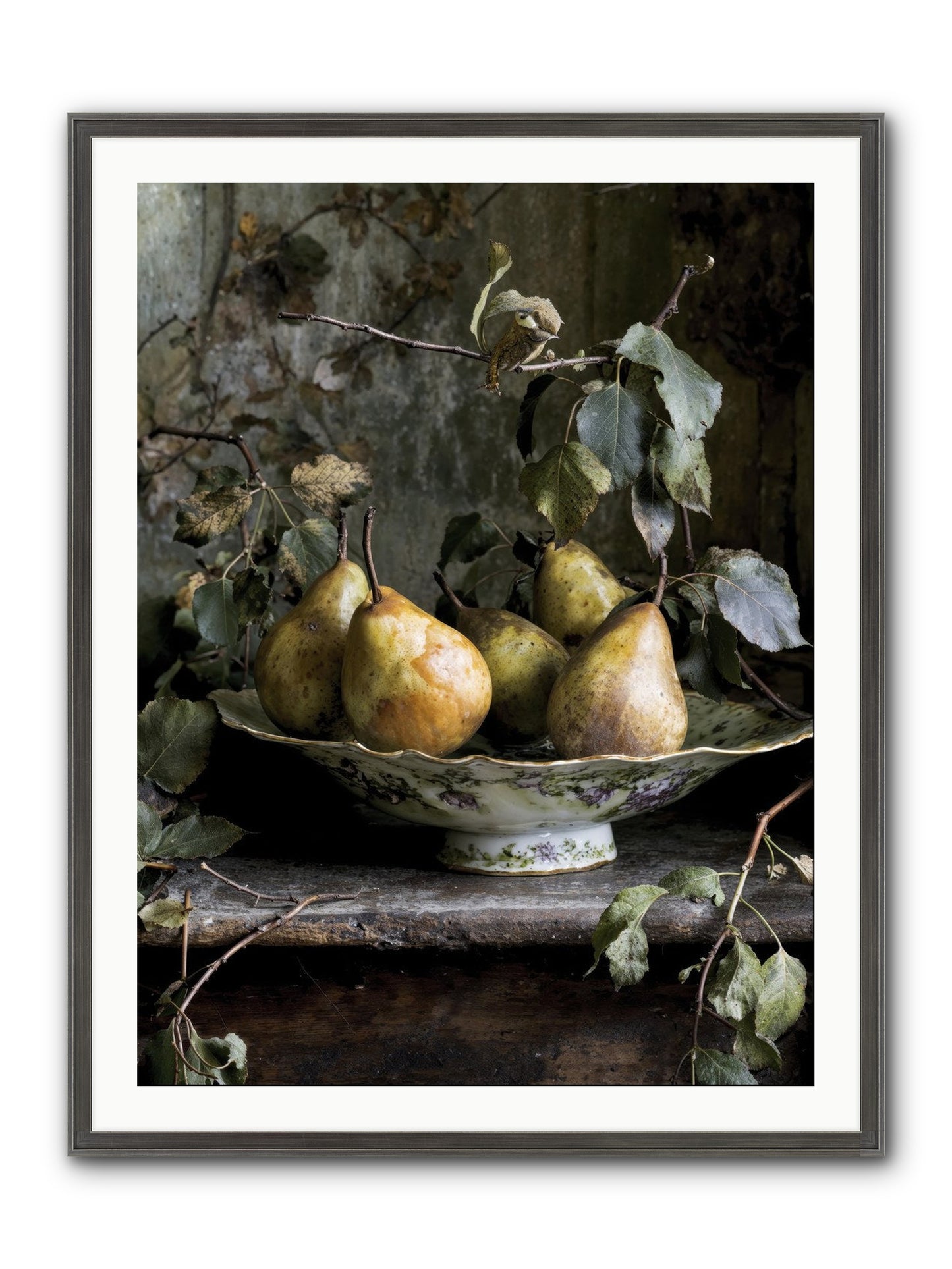 Sunshine's Autobiography Framed Print - Slimwoods Black/Silver 30x40