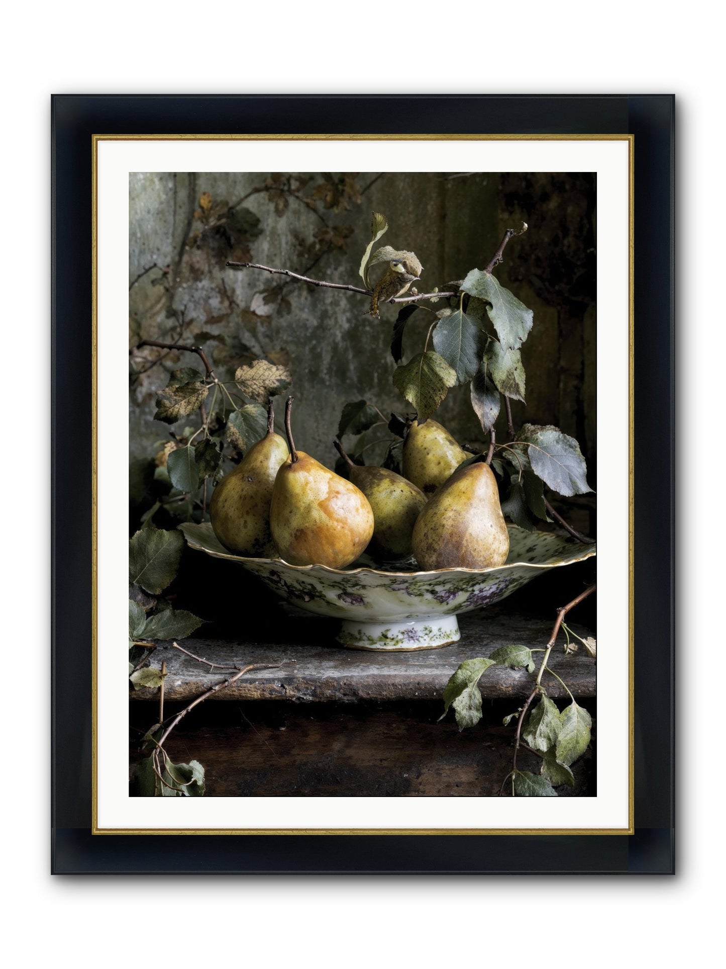 Sunshine's Autobiography Framed Print - Wide Black w/Gold 30x40