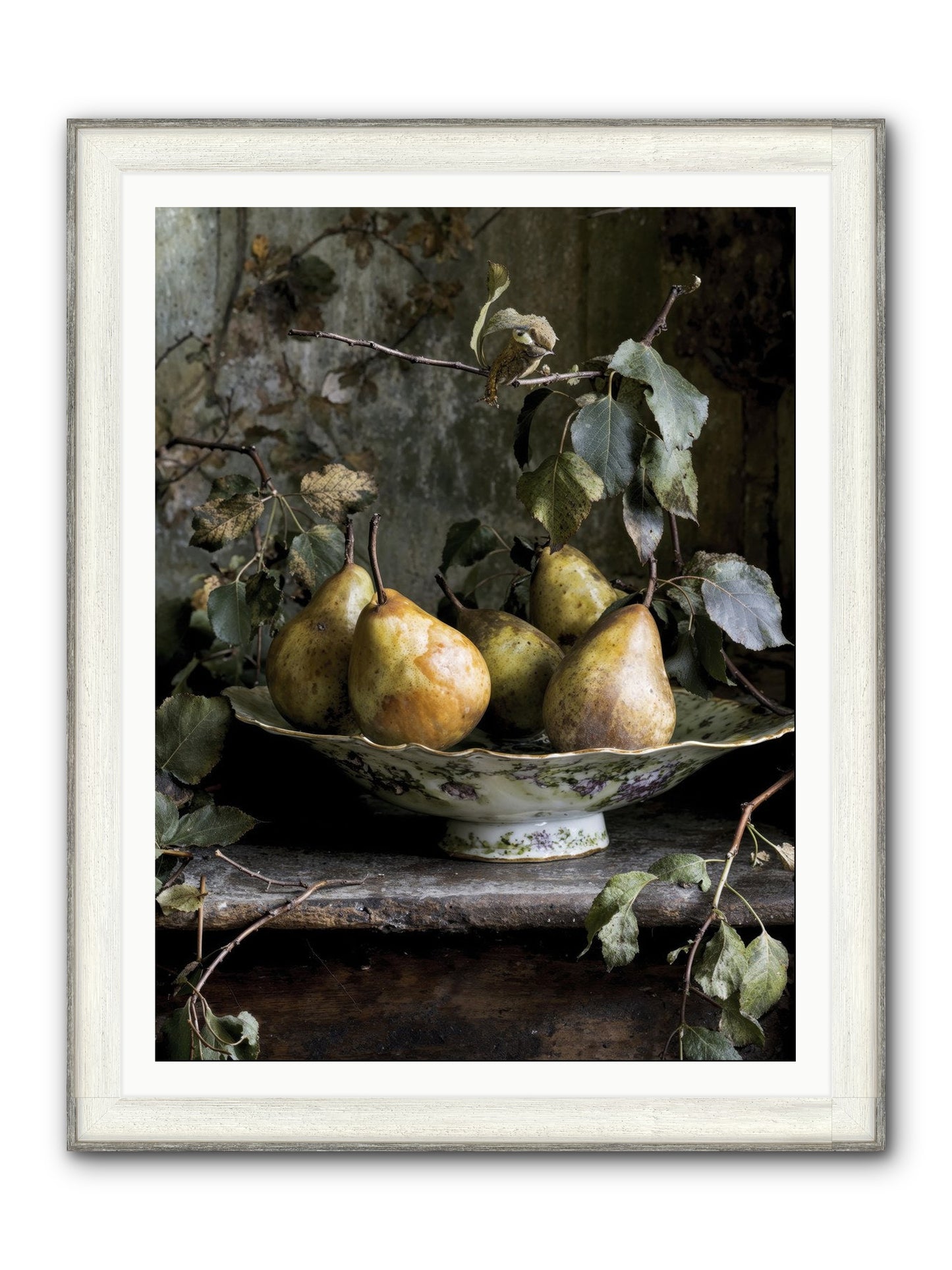 Sunshine's Autobiography Framed Print - Driftwood White 36x48