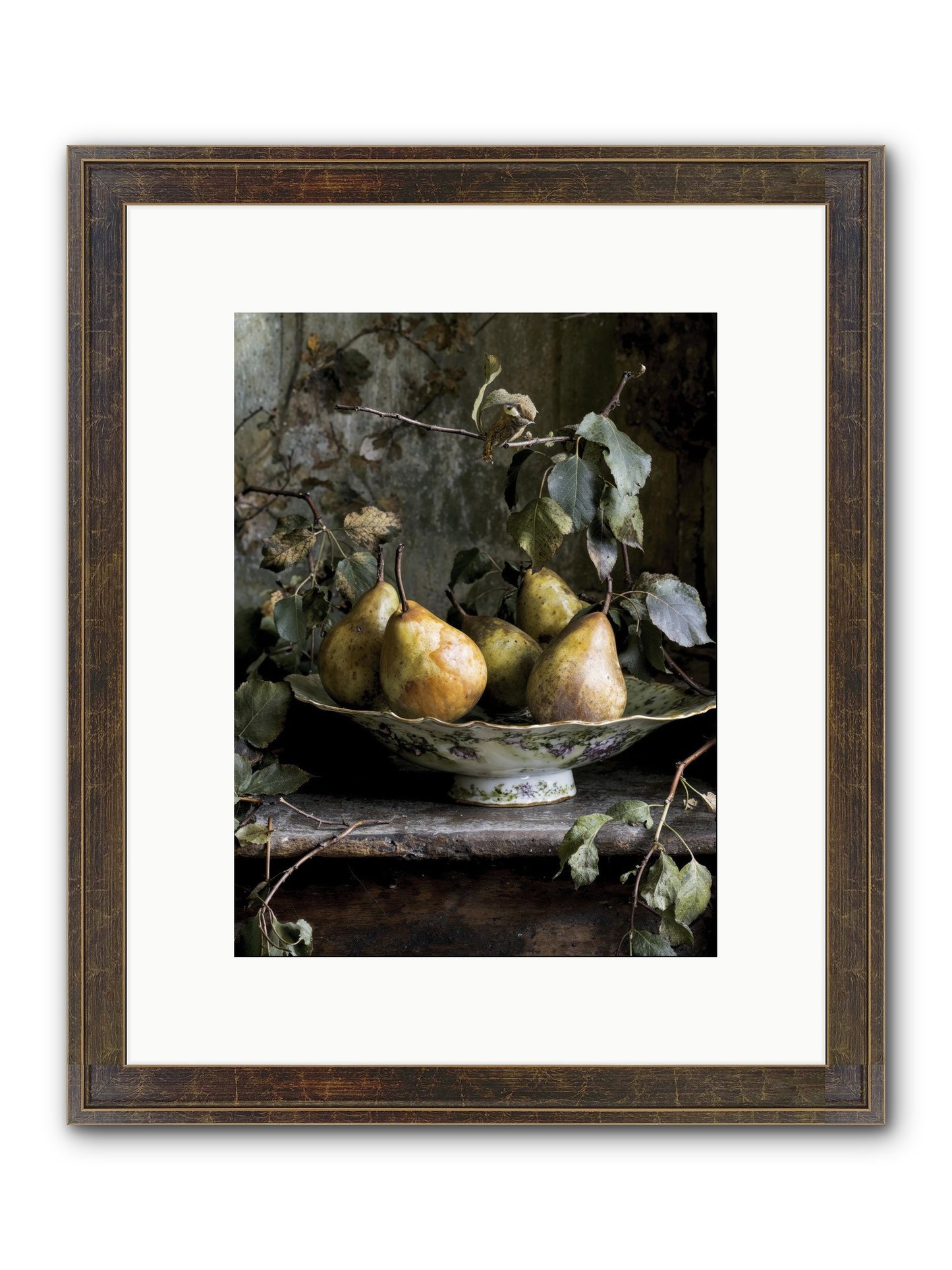 Sunshine's Autobiography Framed Print - Slimwoods Black/Gold 9x12