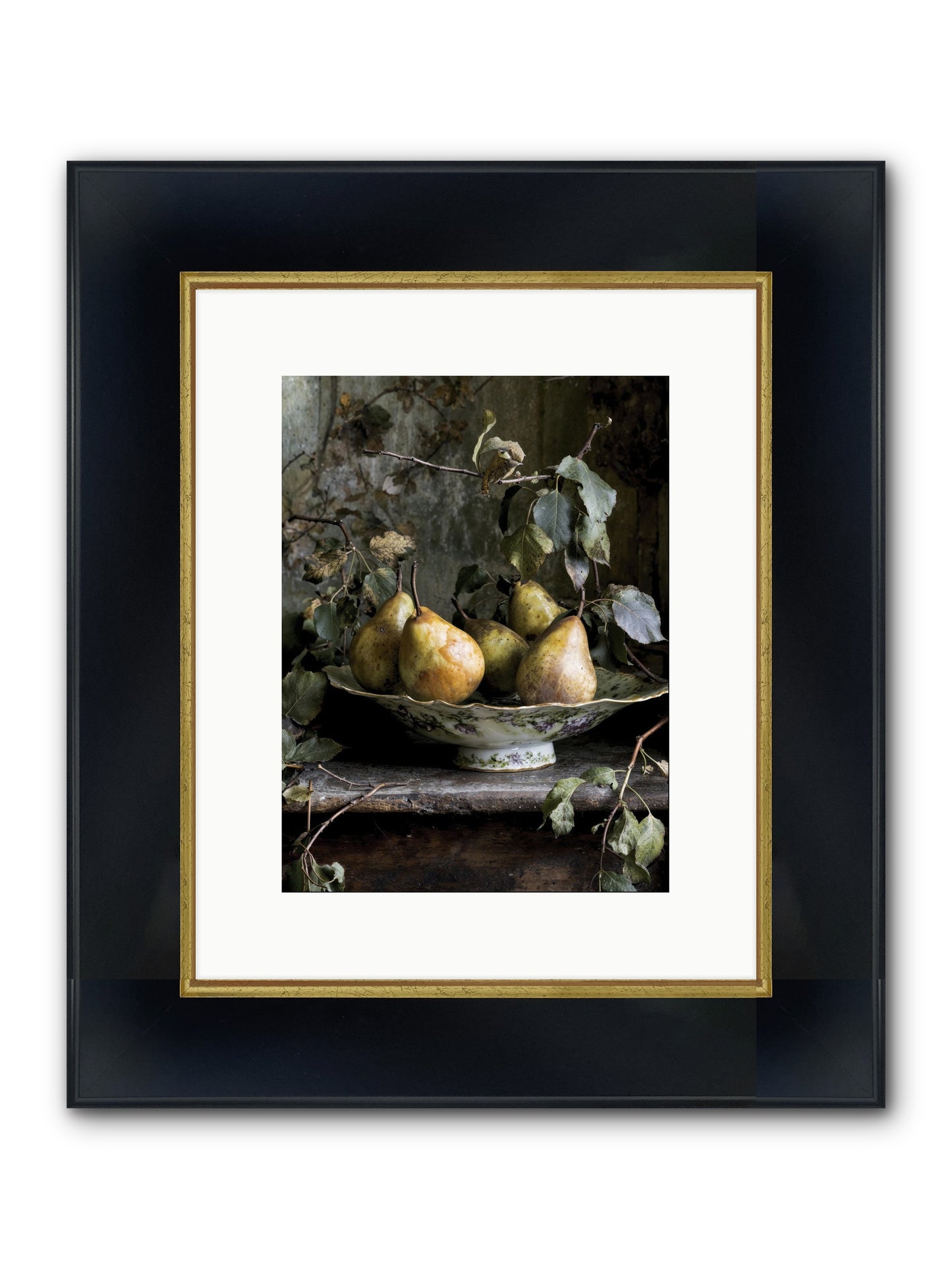 Sunshine's Autobiography Framed Print - Wide Black w/Gold 9x12