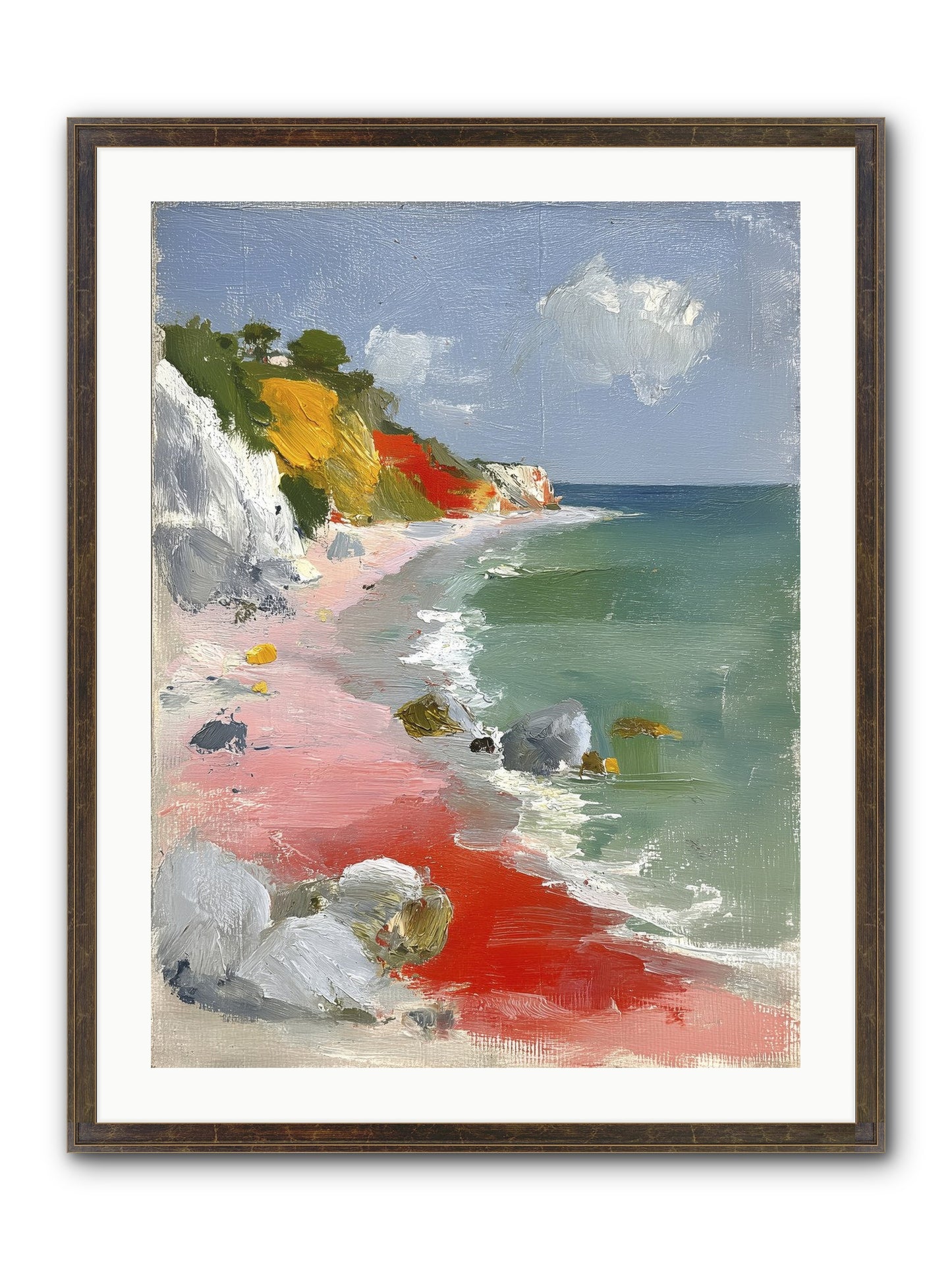 Sunshine Wings Framed Print - Slimwoods Black/Gold 24x32