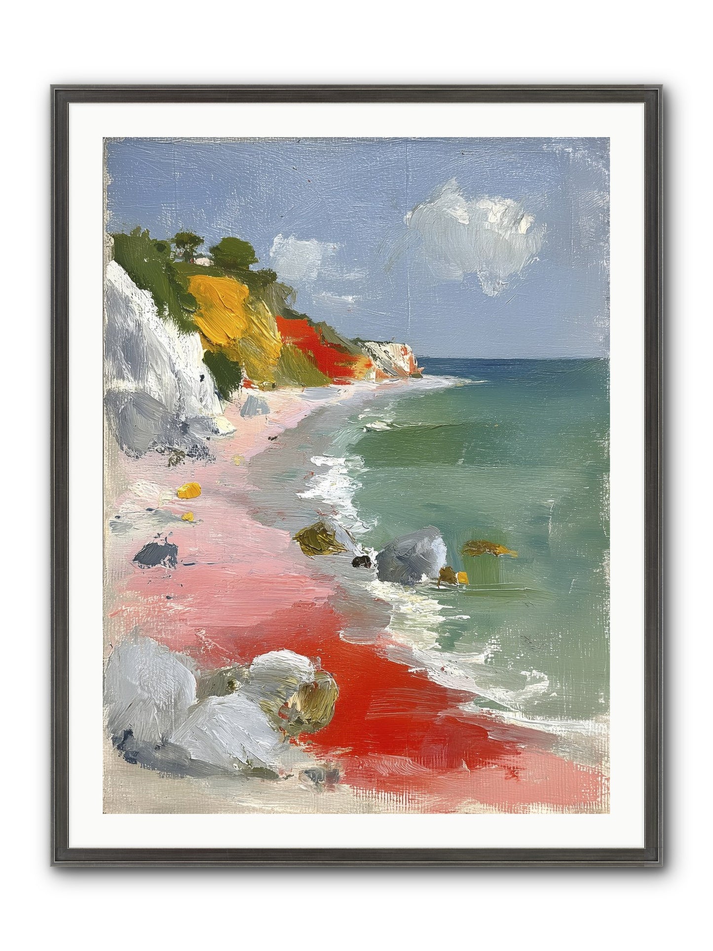 Sunshine Wings Framed Print - Slimwoods Black/Silver 30x40