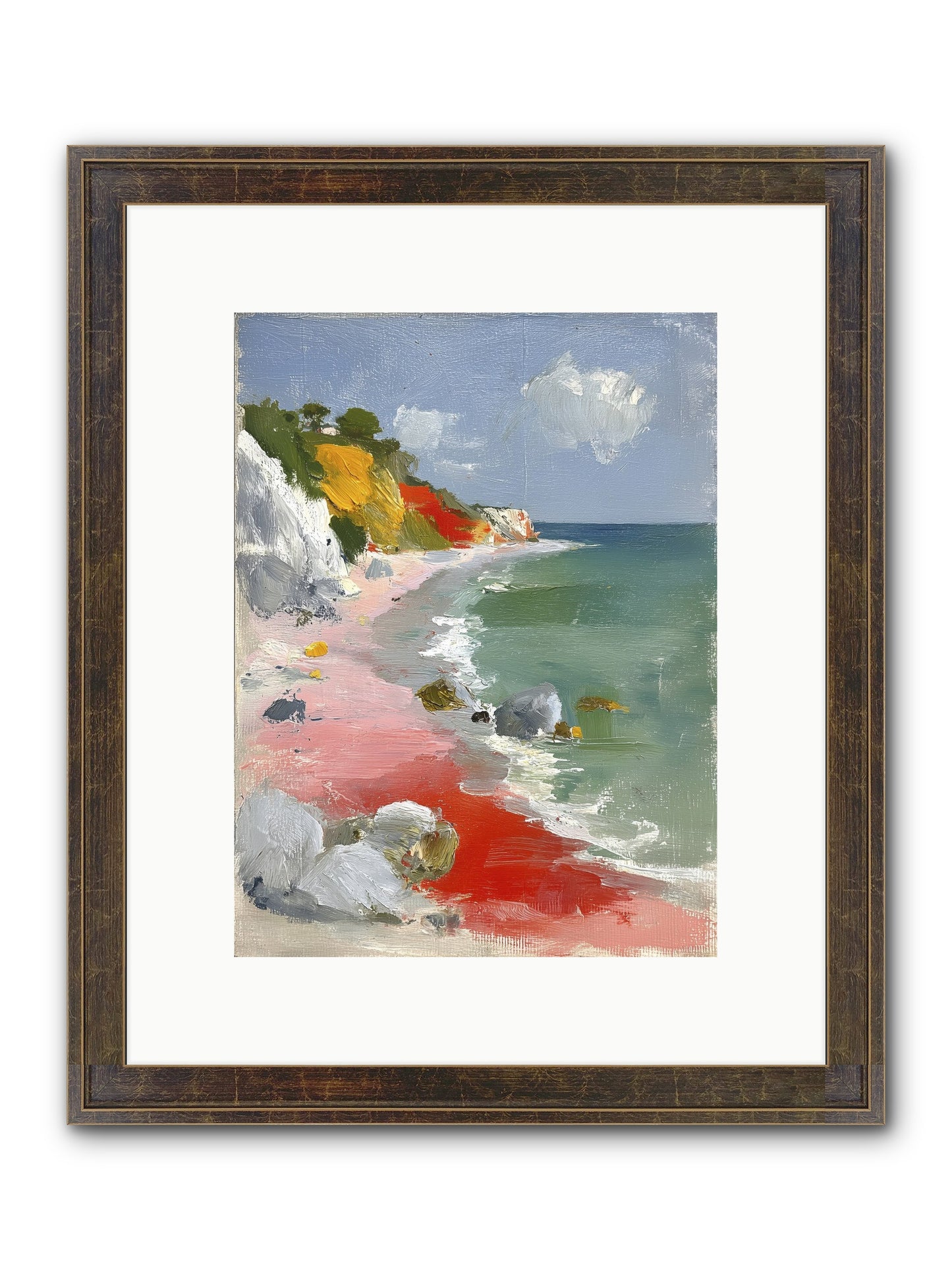 Sunshine Wings Framed Print - Slimwoods Black/Gold 9x12