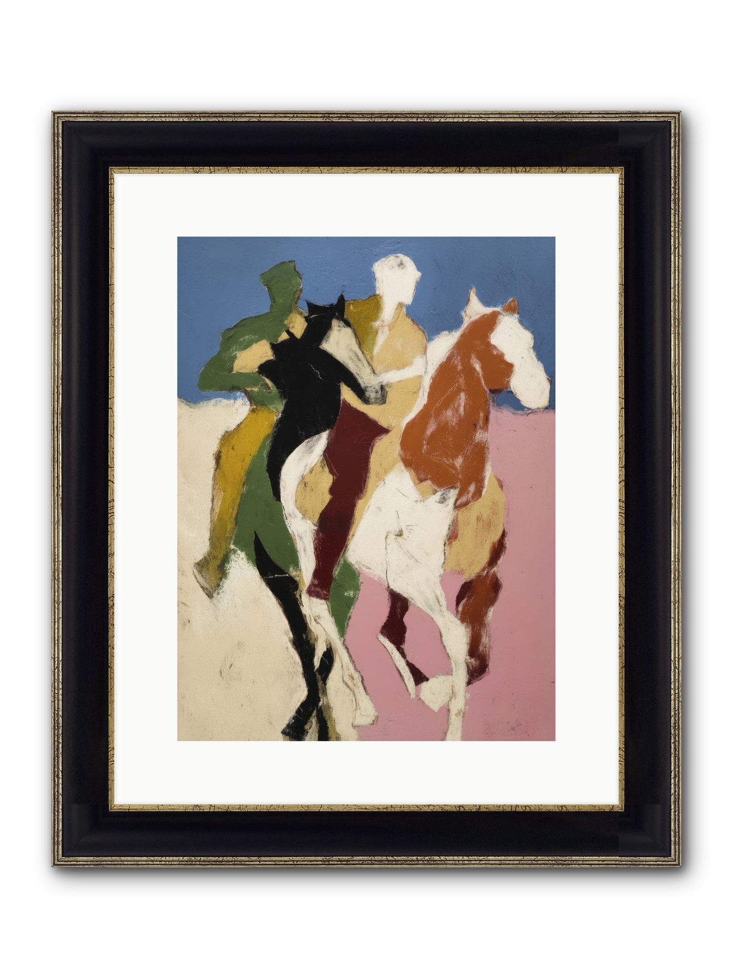 Surrendered To Speed Framed Print - Black & Gold 12x16