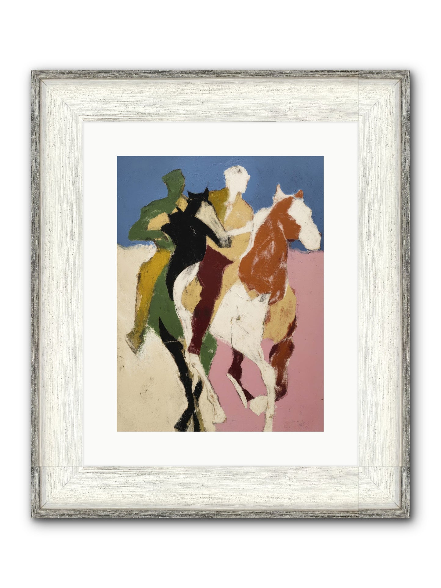 Surrendered To Speed Framed Print - Driftwood White 12x16
