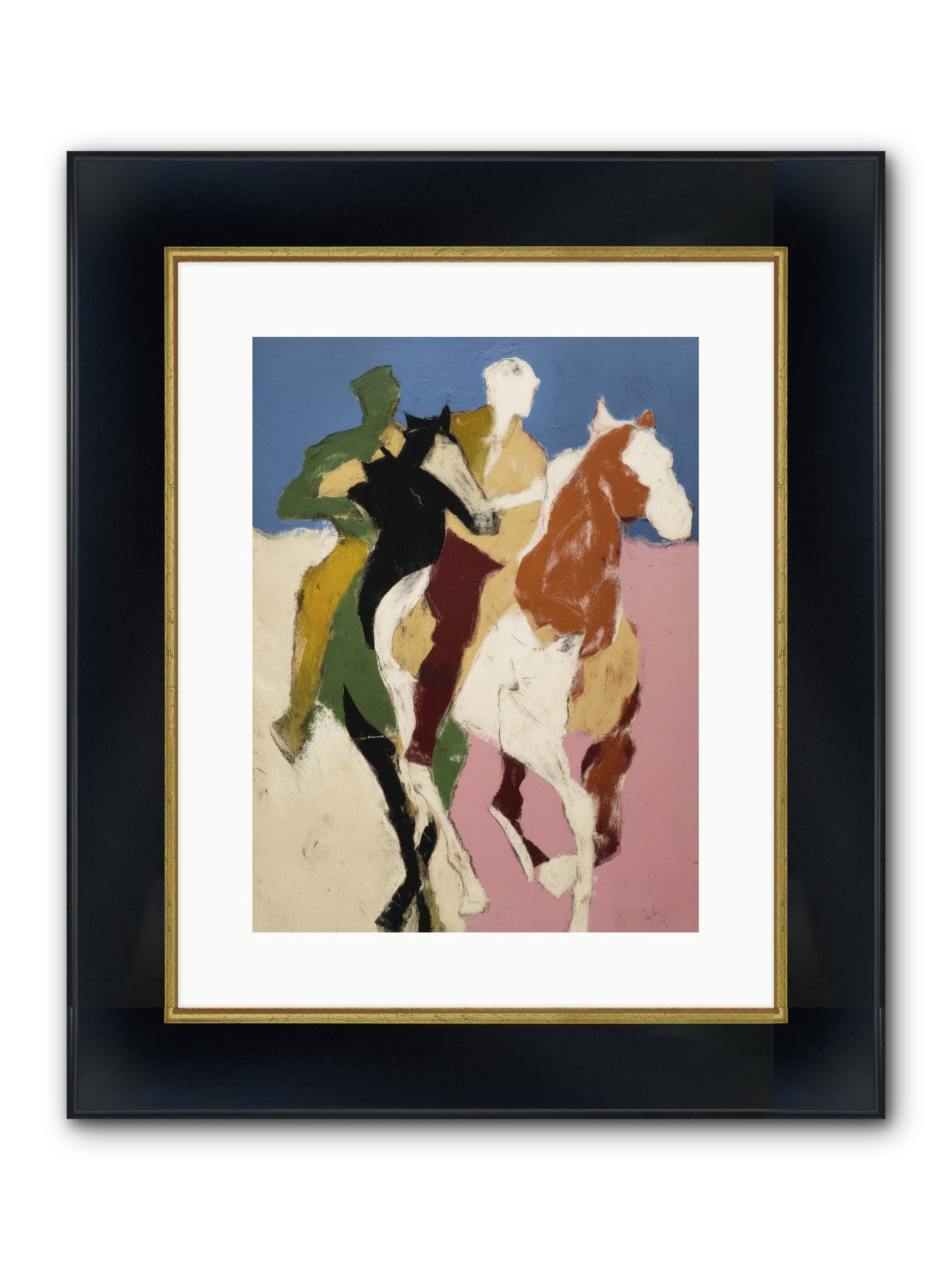 Surrendered To Speed Framed Print - Wide Black w/Gold 12x16
