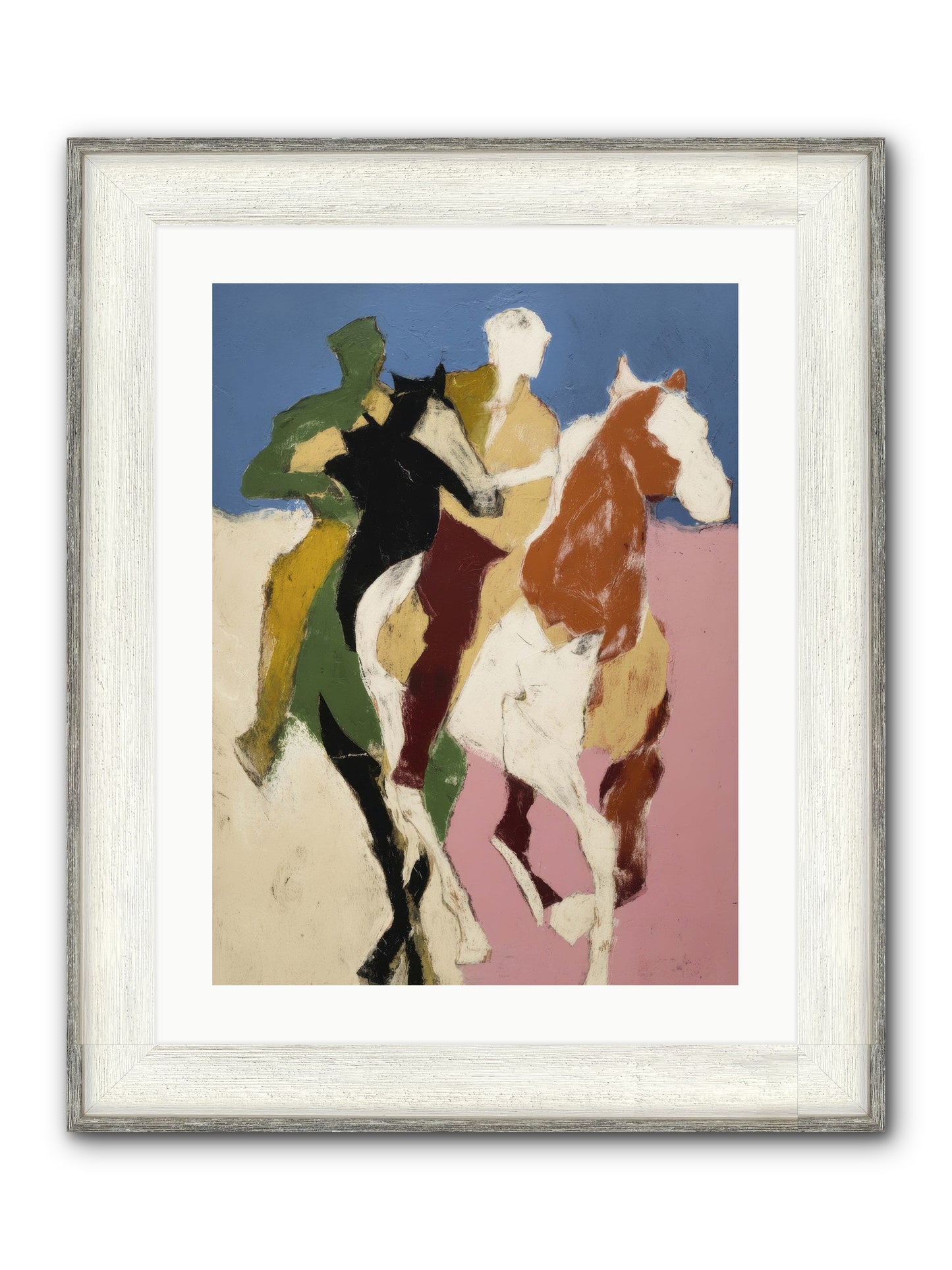 Surrendered To Speed Framed Print - Driftwood White 18x24