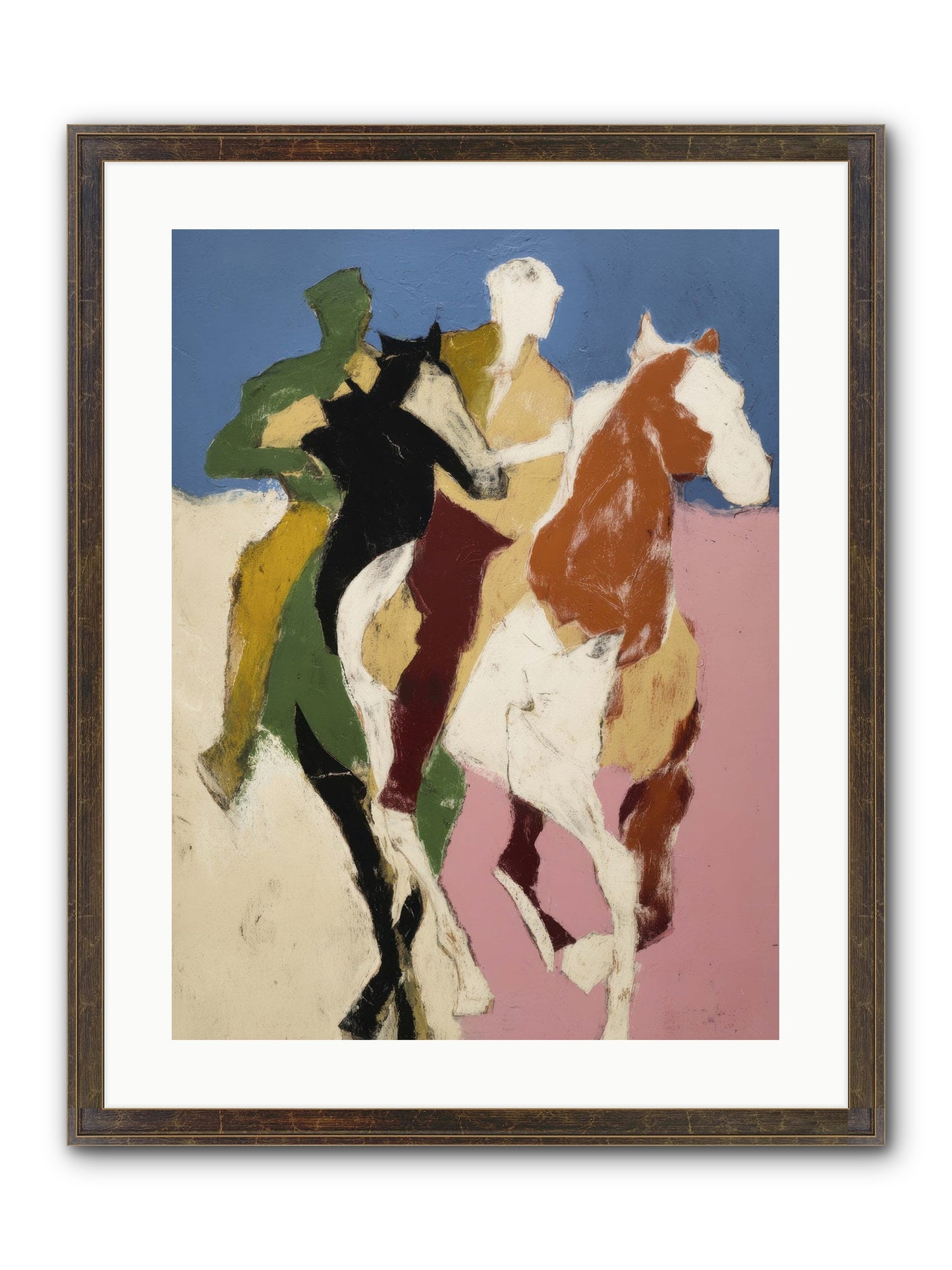Surrendered To Speed Framed Print - Slimwoods Black/Gold 18x24