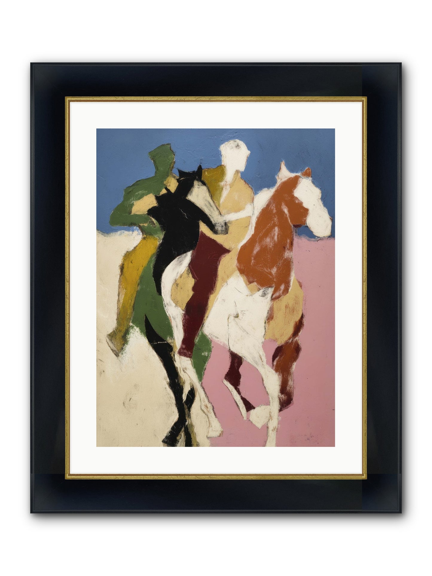 Surrendered To Speed Framed Print - Wide Black w/Gold 18x24