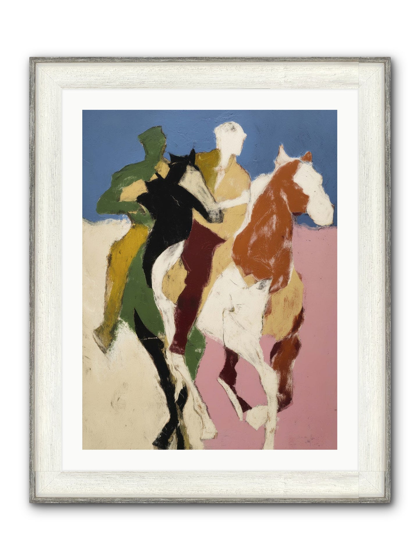 Surrendered To Speed Framed Print - Driftwood White 24x32
