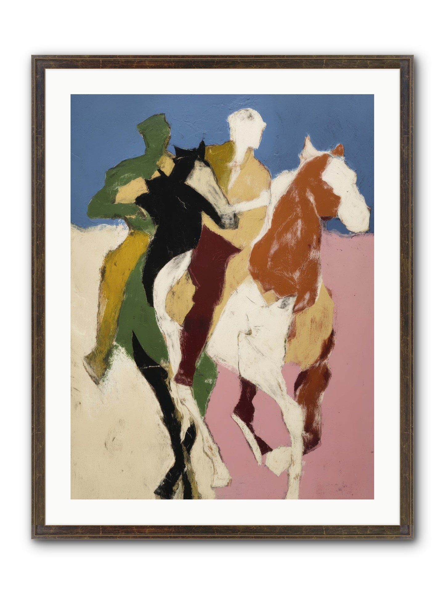Surrendered To Speed Framed Print - Slimwoods Black/Gold 24x32