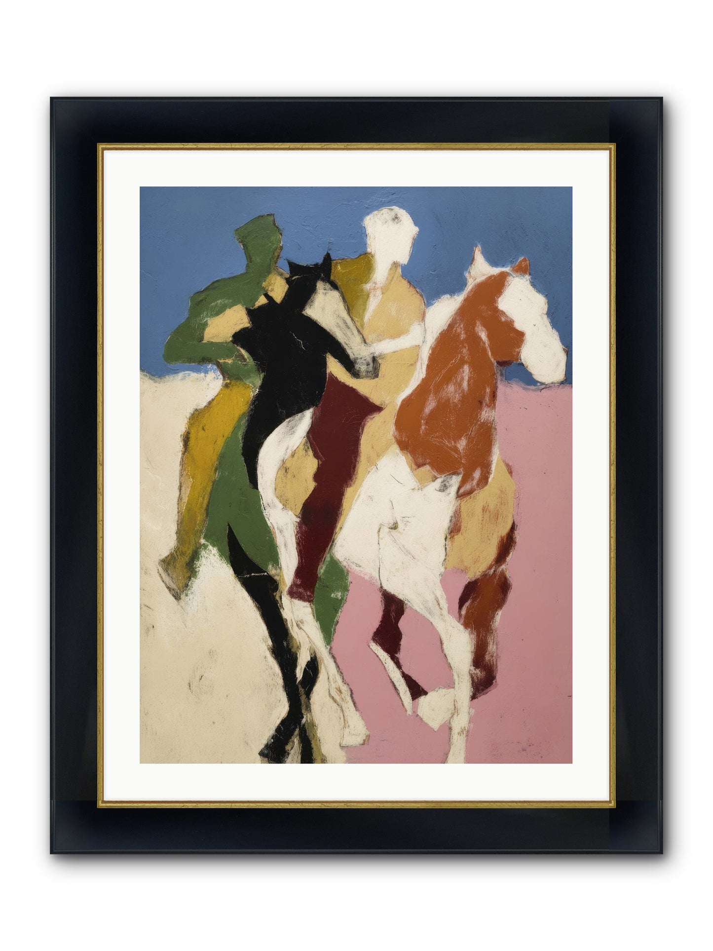 Surrendered To Speed Framed Print - Wide Black w/Gold 24x32
