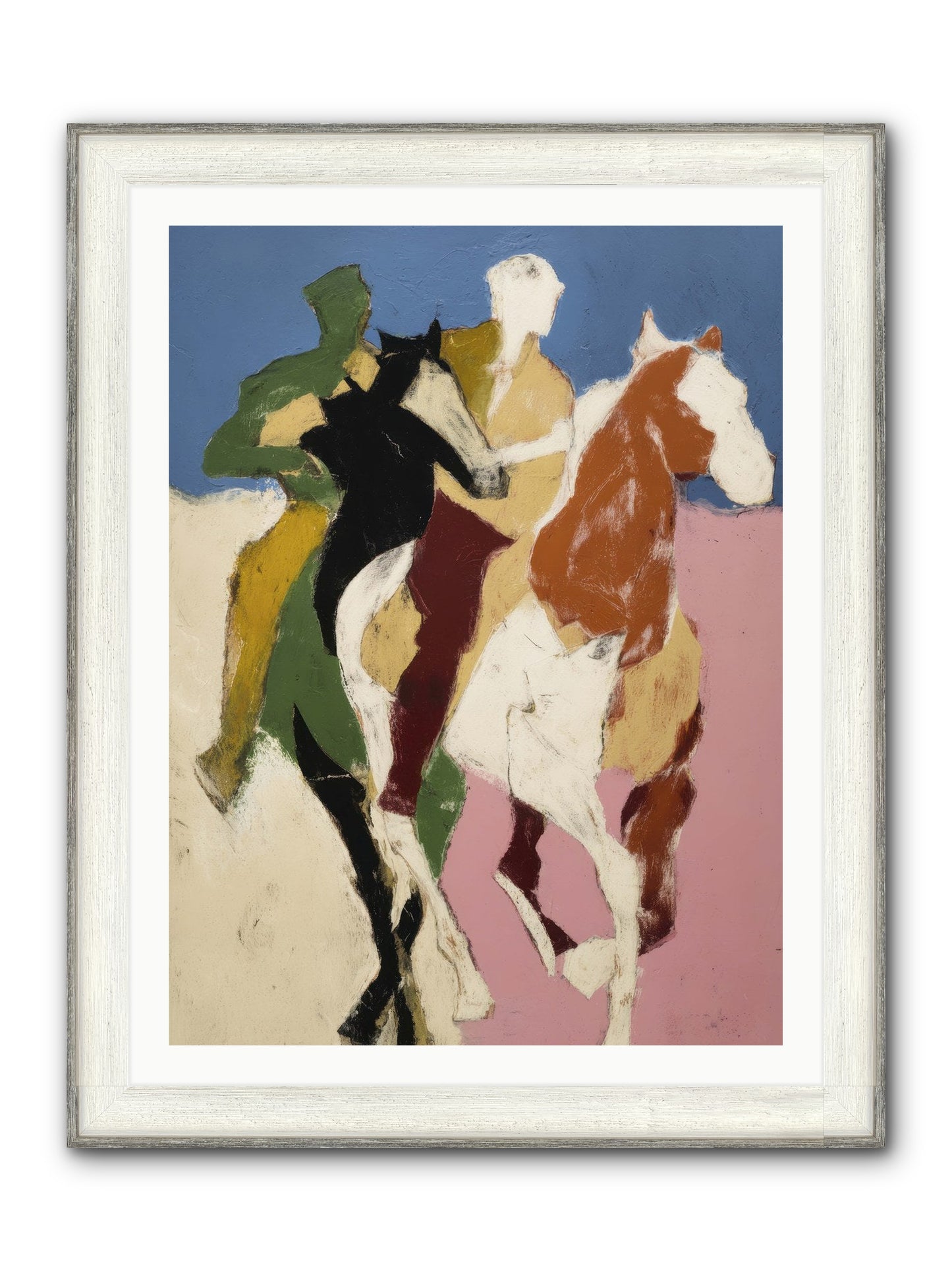 Surrendered To Speed Framed Print - Driftwood White 30x40
