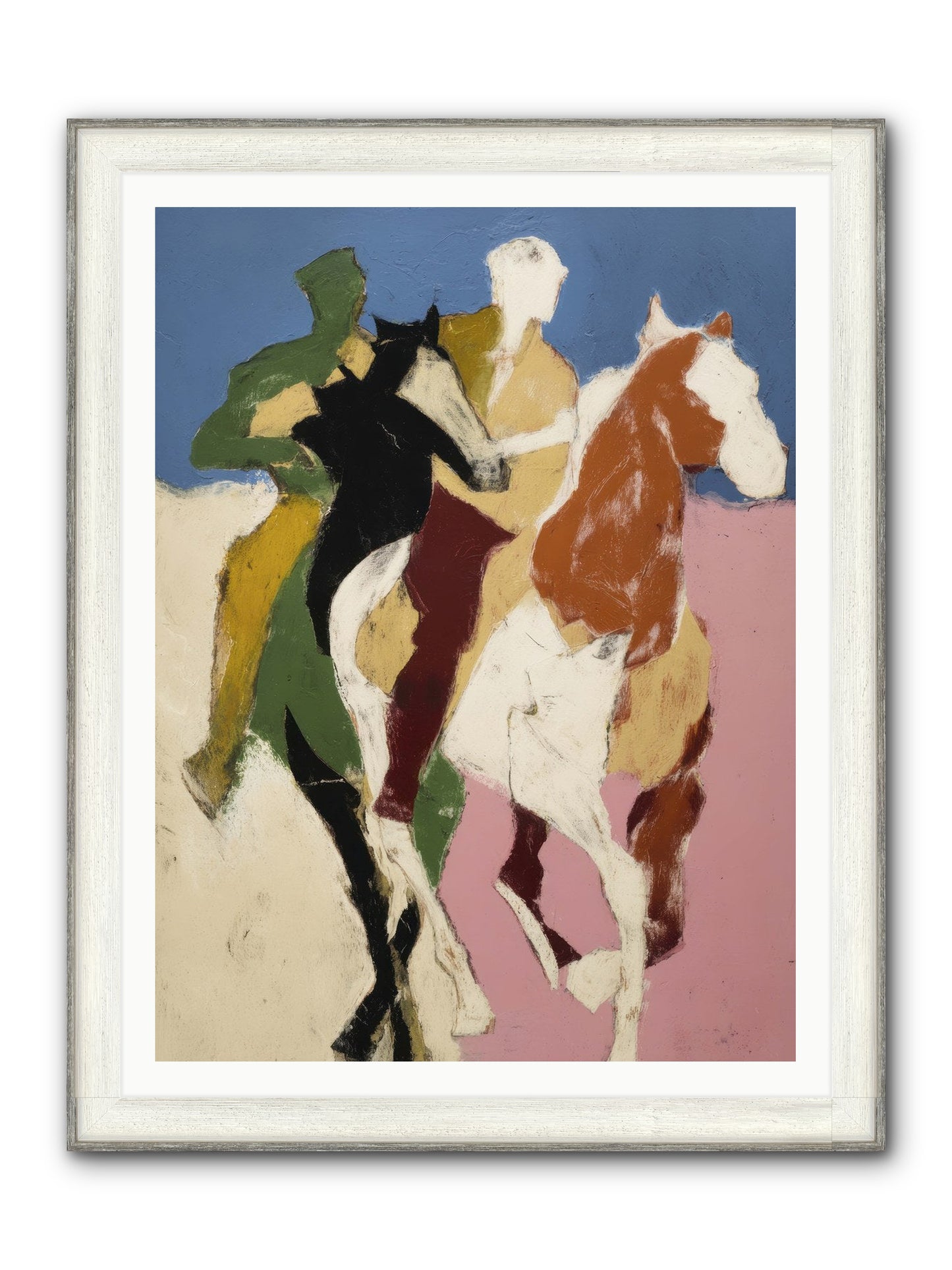 Surrendered To Speed Framed Print - Driftwood White 36x48