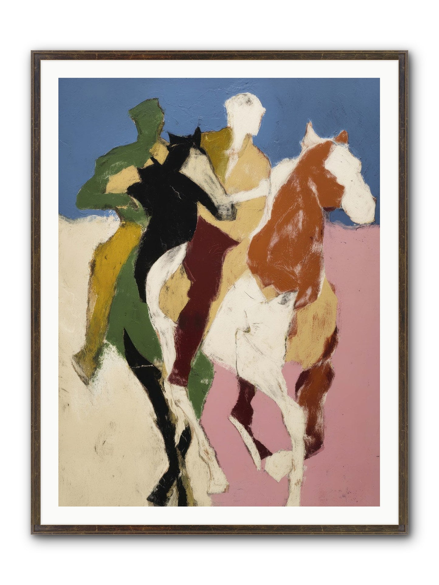 Surrendered To Speed Framed Print - Slimwoods Black/Gold 36x48