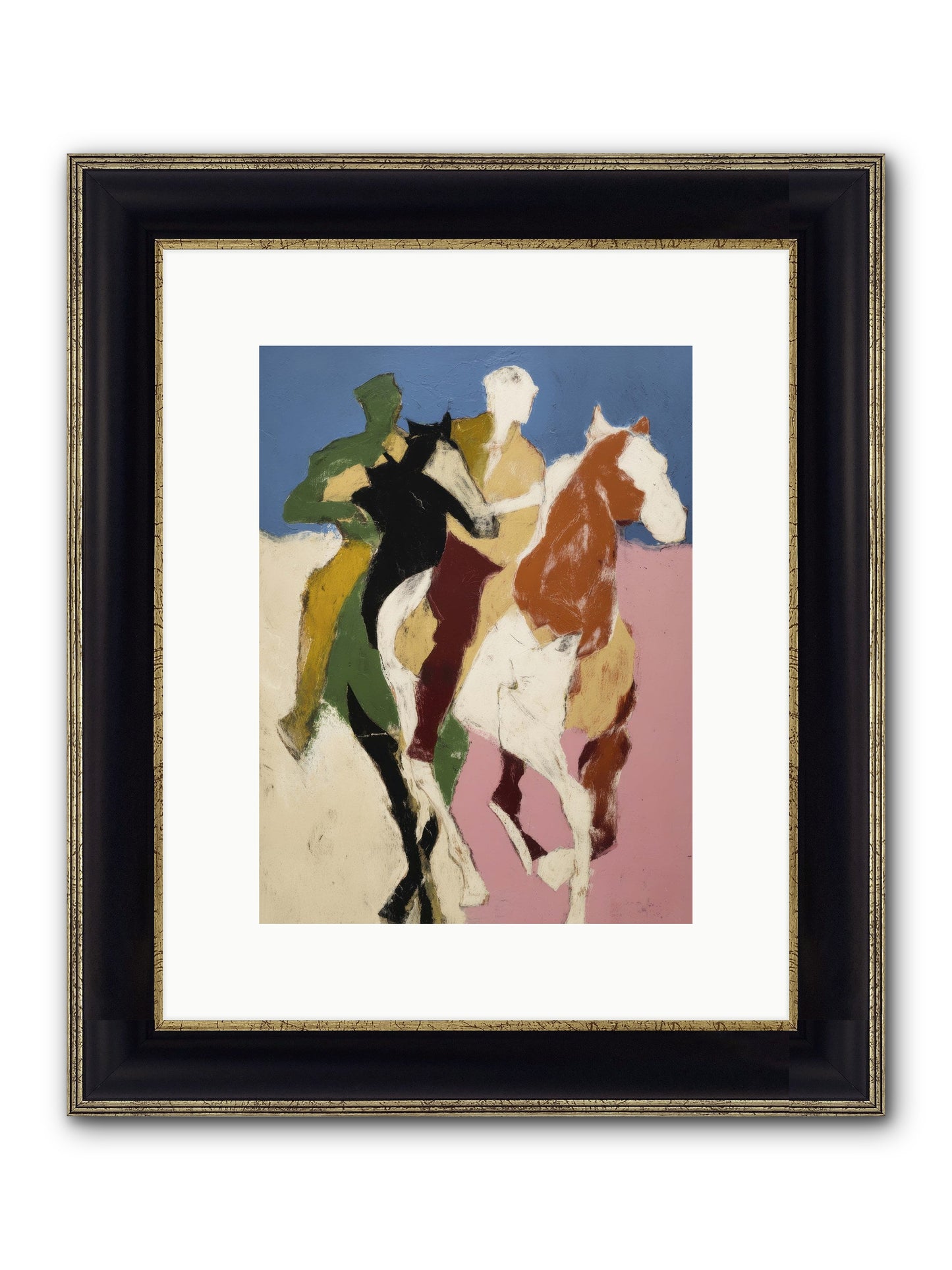 Surrendered To Speed Framed Print - Black & Gold 9x12
