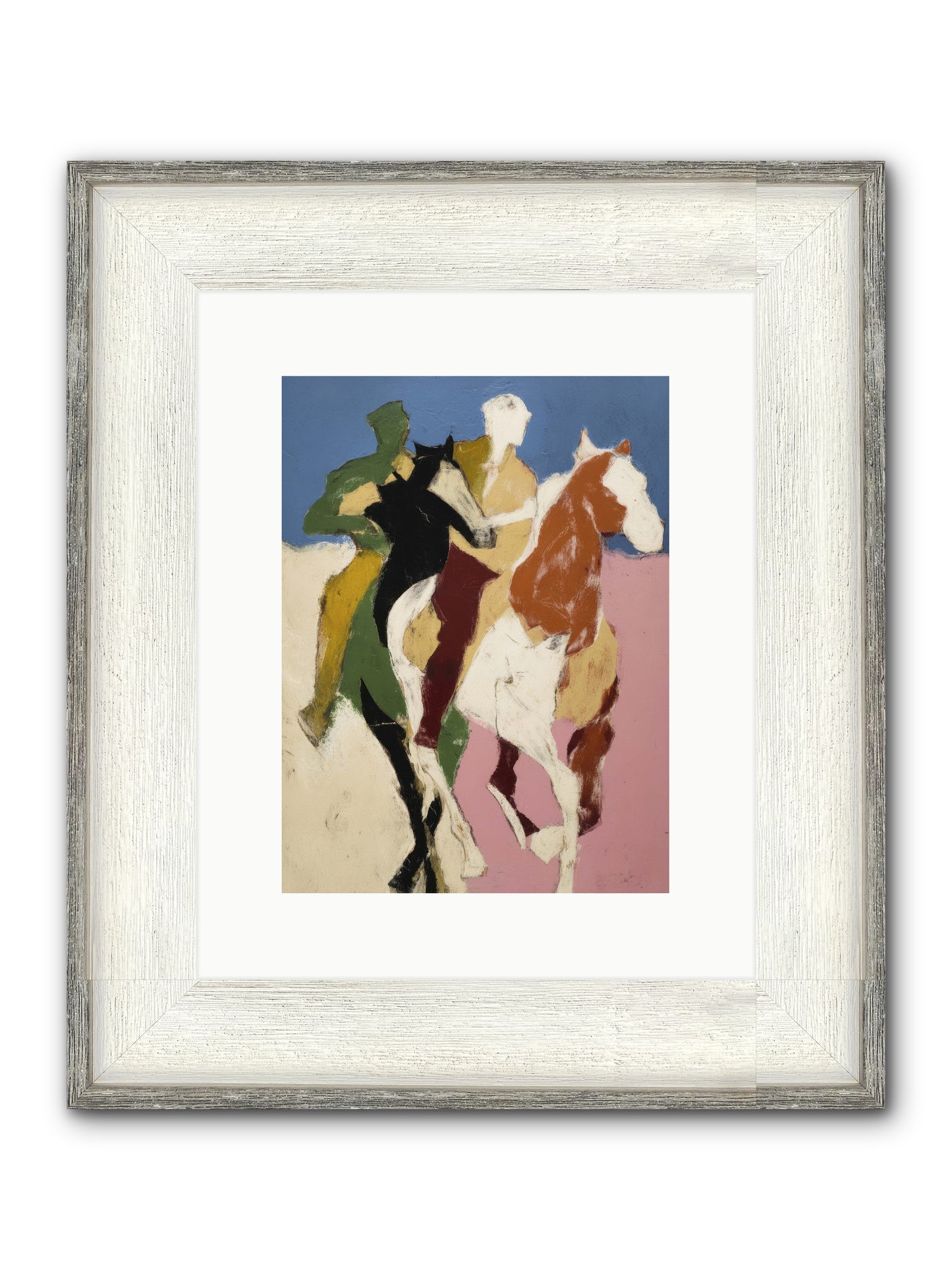 Surrendered To Speed Framed Print - Driftwood White 9x12