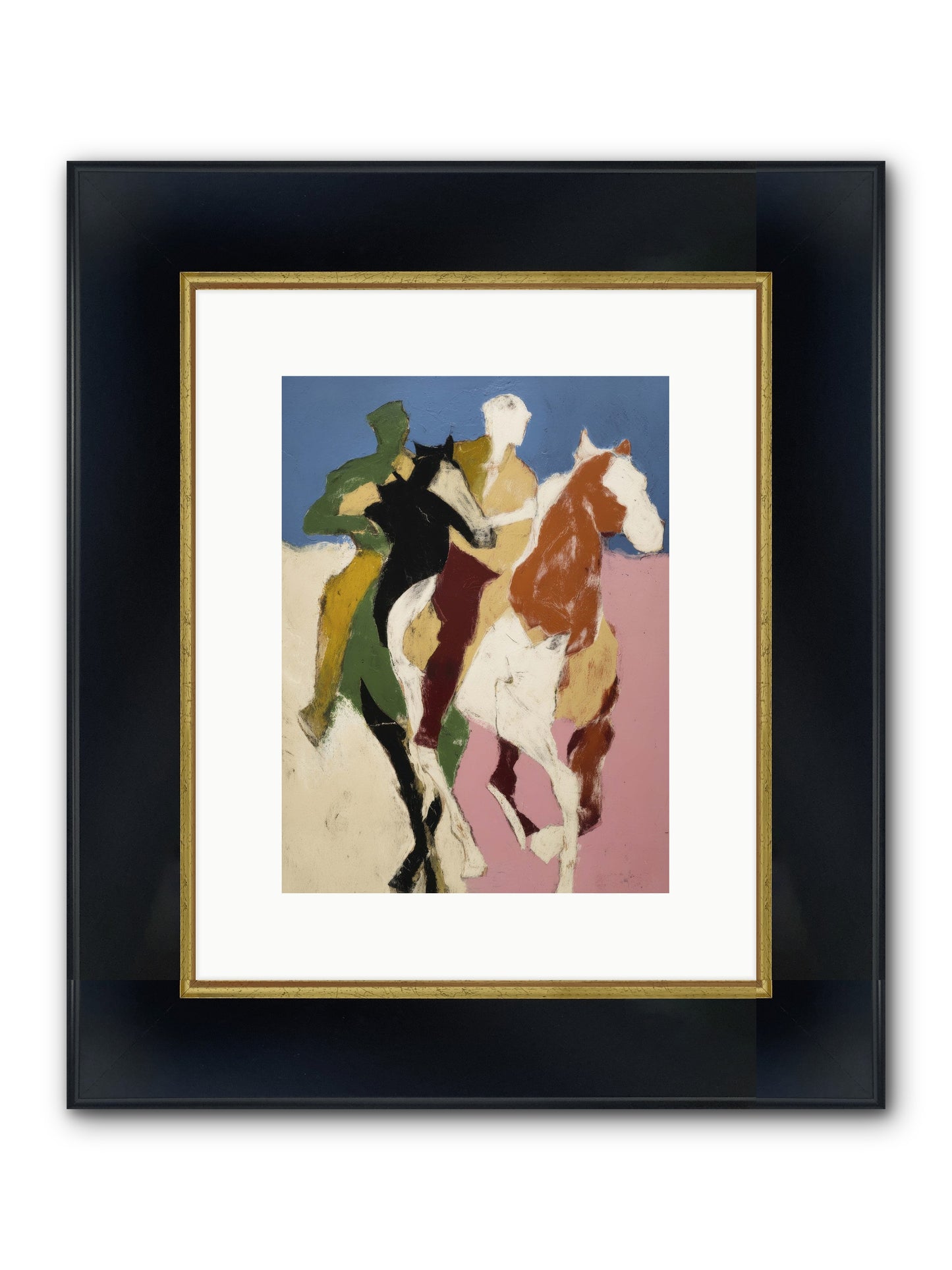 Surrendered To Speed Framed Print - Wide Black w/Gold 9x12