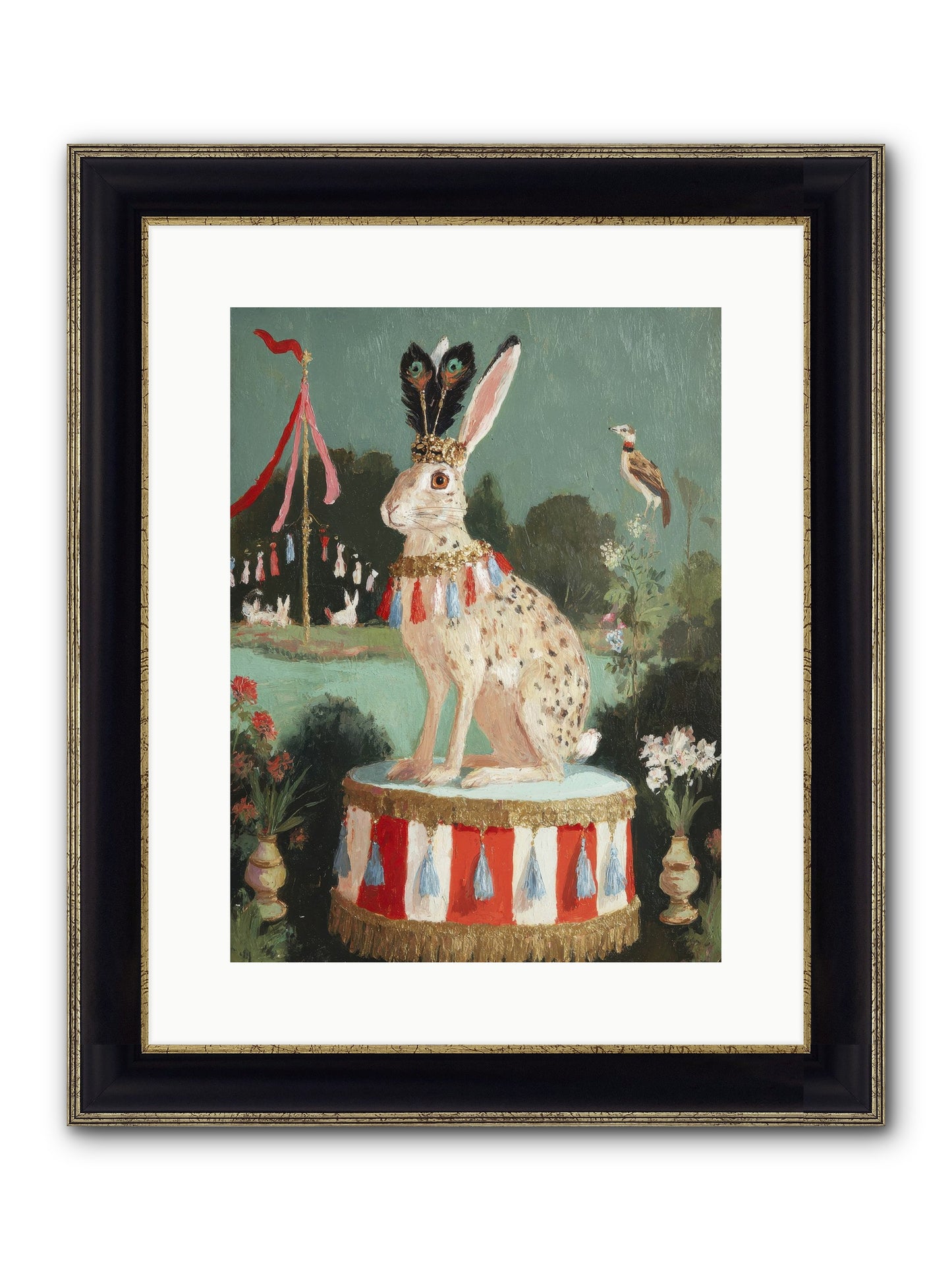 Suspended In Starlight No.1 Framed Print - Black & Gold 12x16