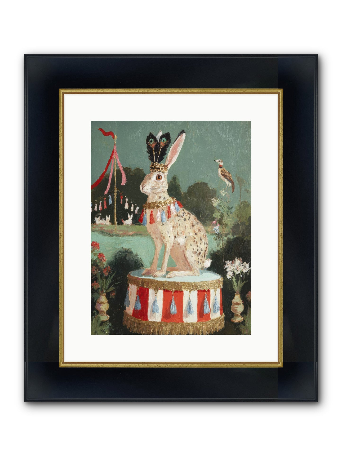 Suspended In Starlight No.1 Framed Print - Wide Black w/Gold 12x16