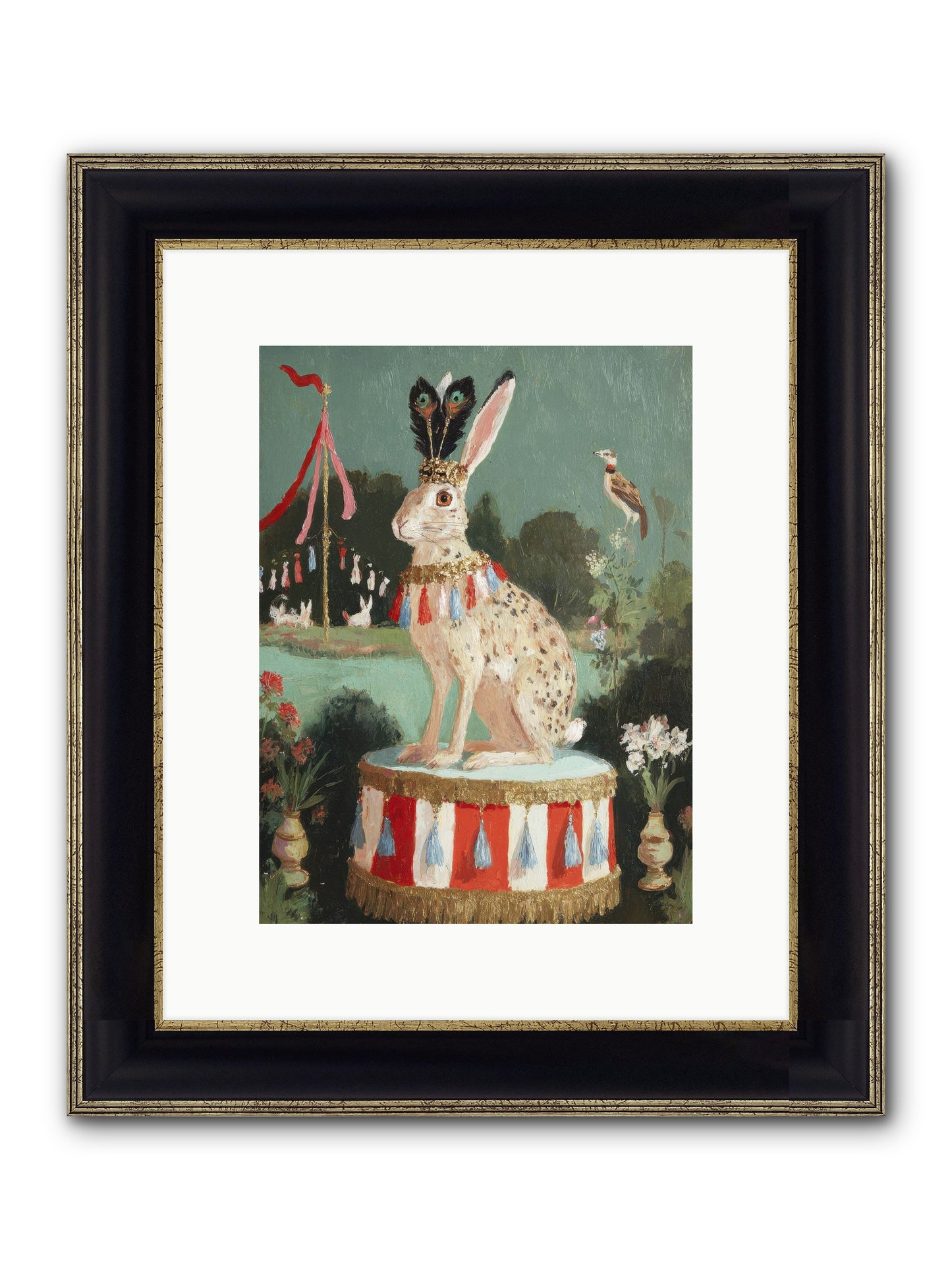 Suspended In Starlight No.1 Framed Print - Black & Gold 9x12