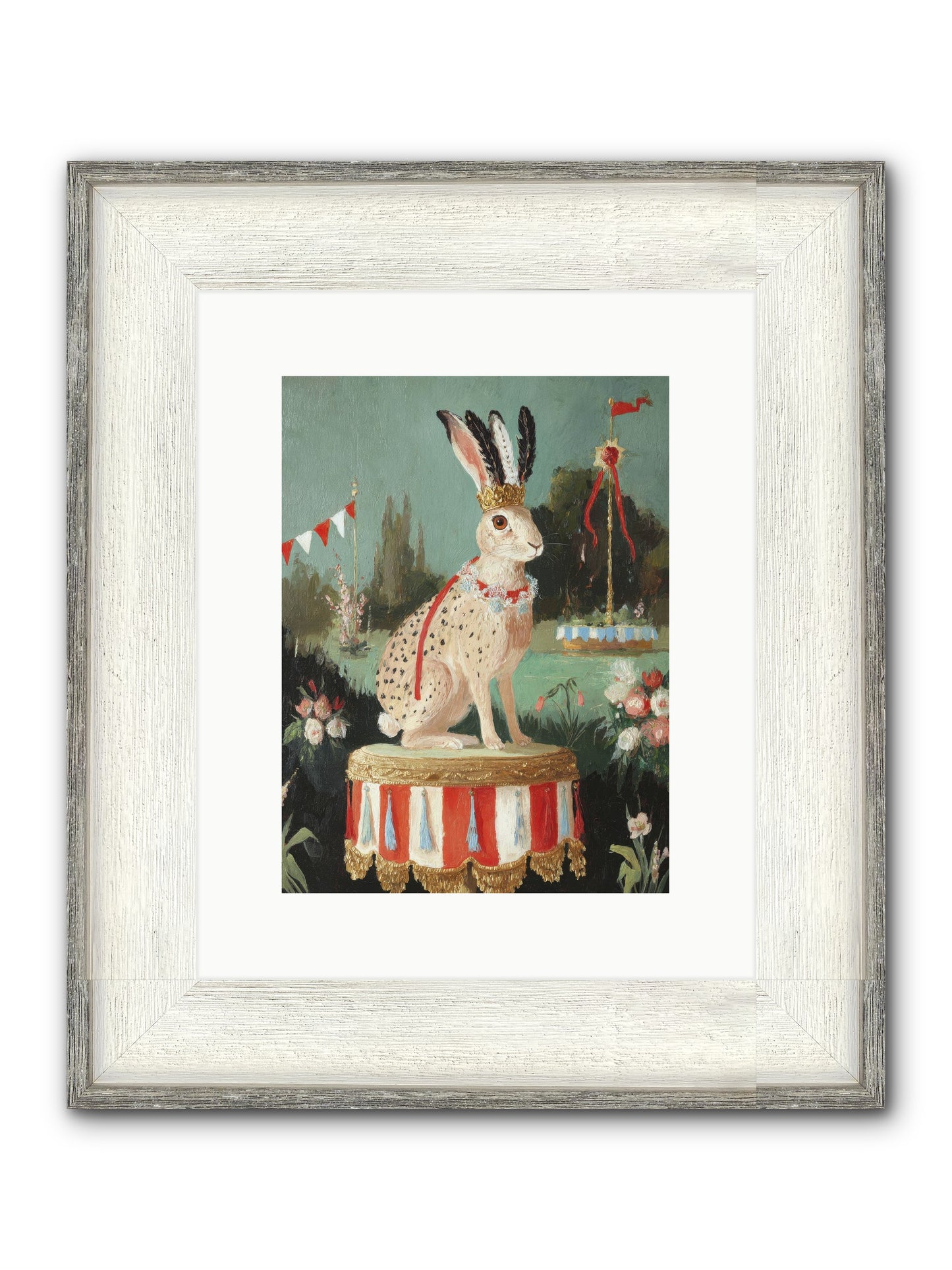 Suspended In Starlight No.2 Framed Print - Driftwood White 9x12