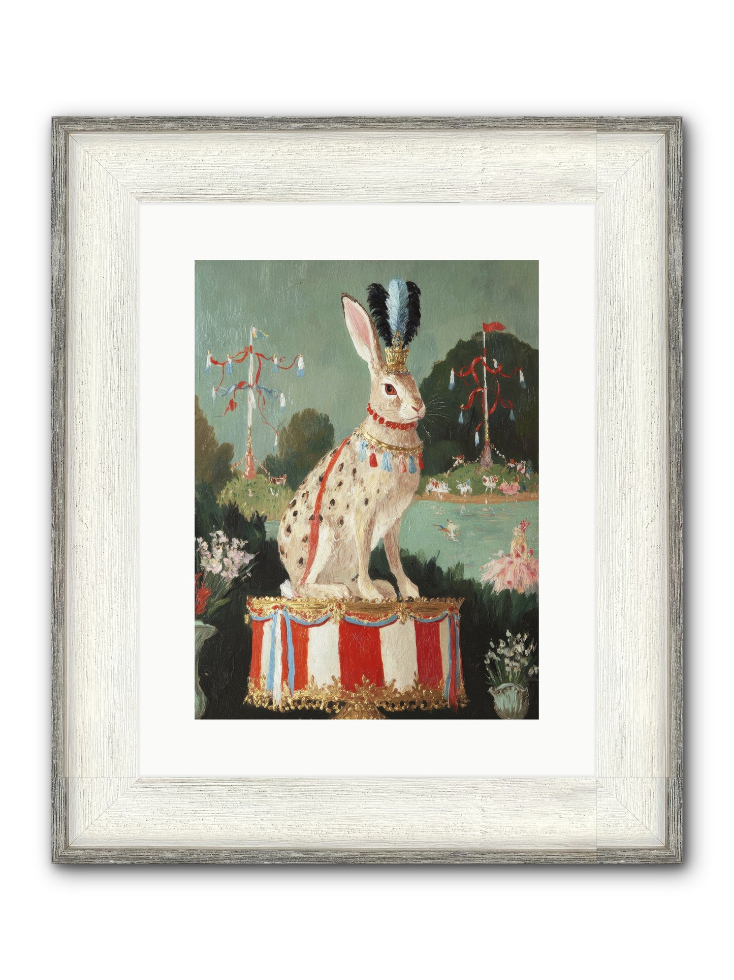 Suspended In Starlight No.3 Framed Print - Driftwood White 12x16