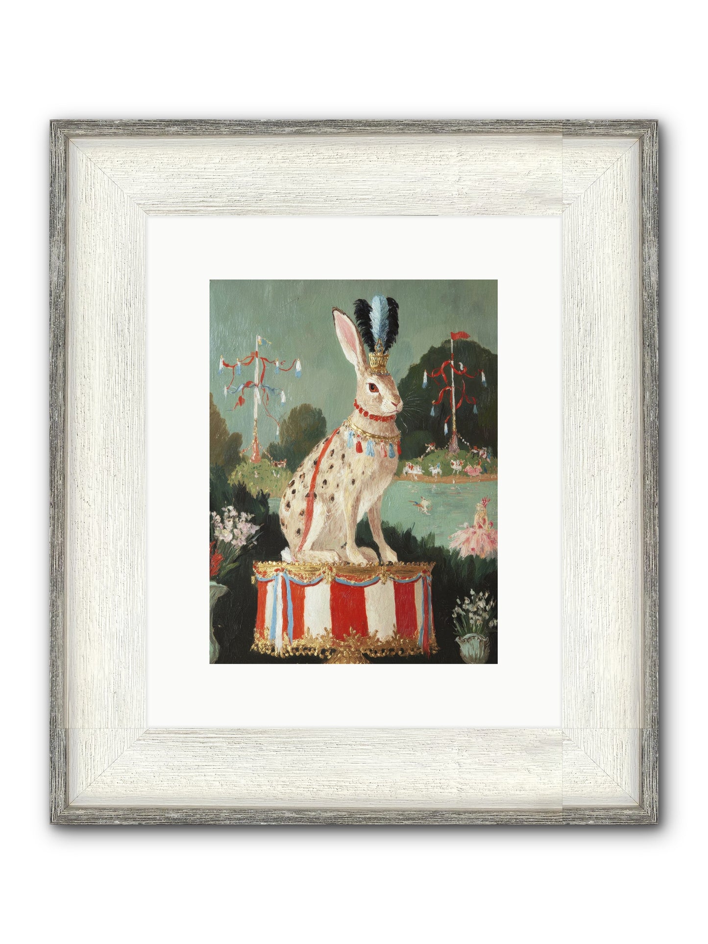Suspended In Starlight No.3 Framed Print - Driftwood White 9x12