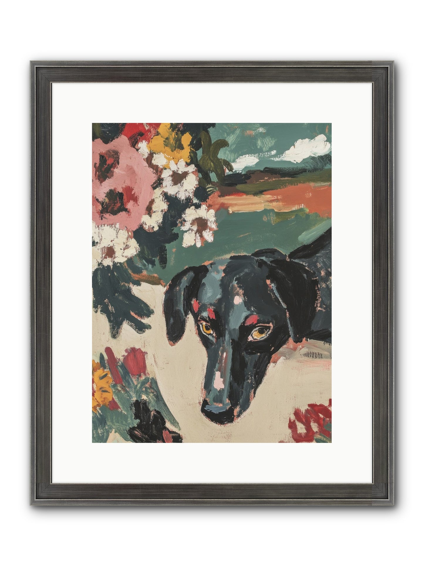 Sweet Dreams Framed Print - Slimwoods Black/Silver 12x16