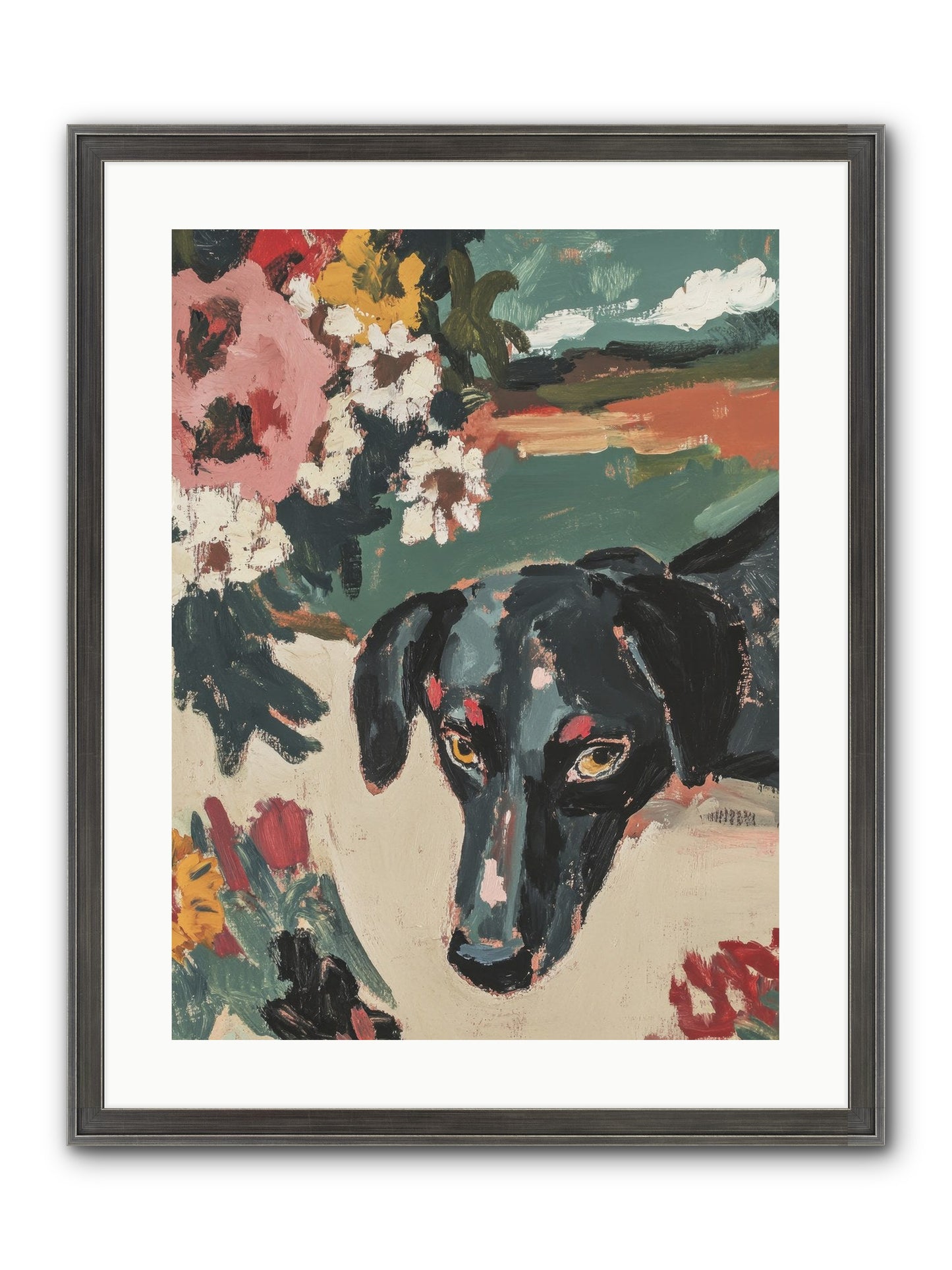 Sweet Dreams Framed Print - Slimwoods Black/Silver 18x24